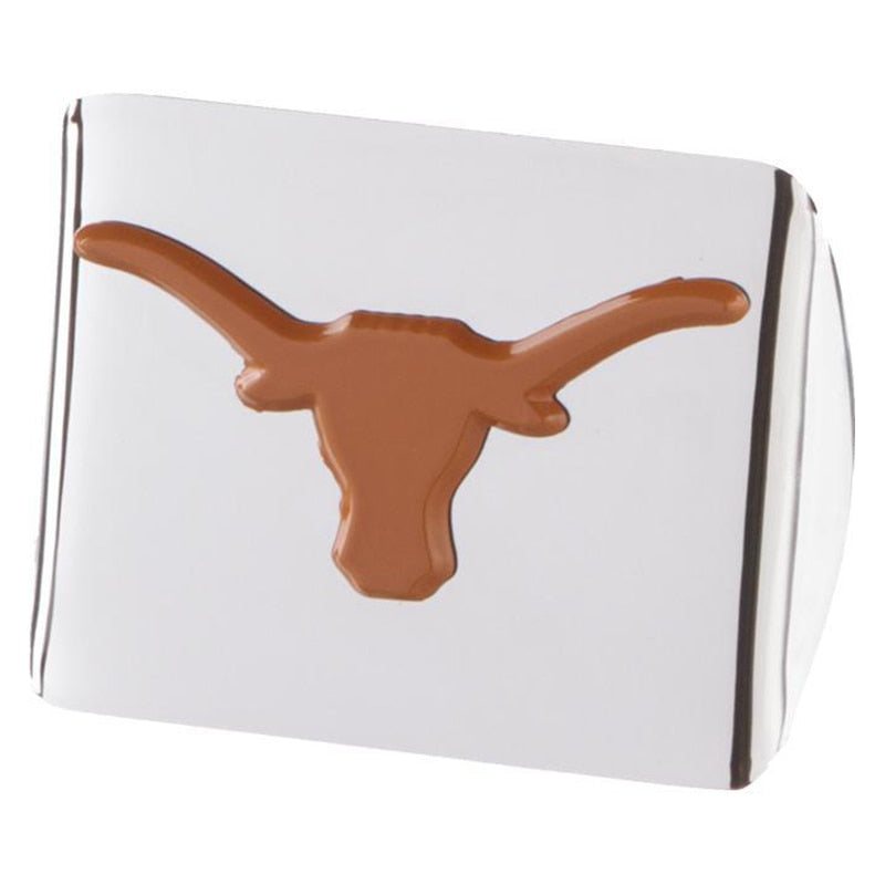 Texas Longhorn Chrome Hitch Cover