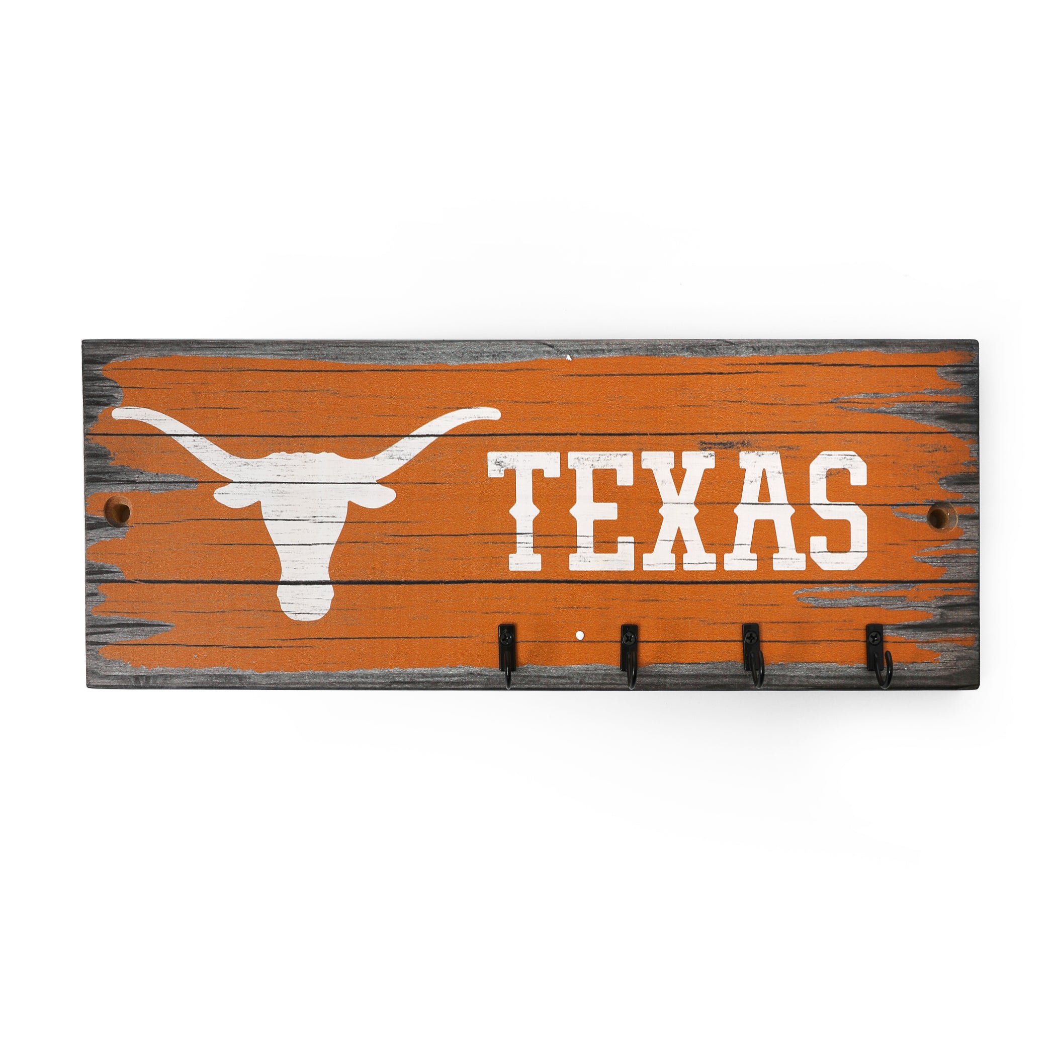 ハンドメイド(エギ&収納木箱)　Texas Longhorn Texas Longhorns Steerhead Key Rack 15