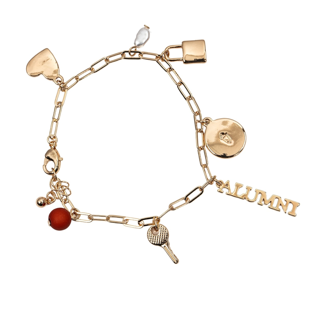 Texas Longhorns Alumni Memories Charm Bracelet