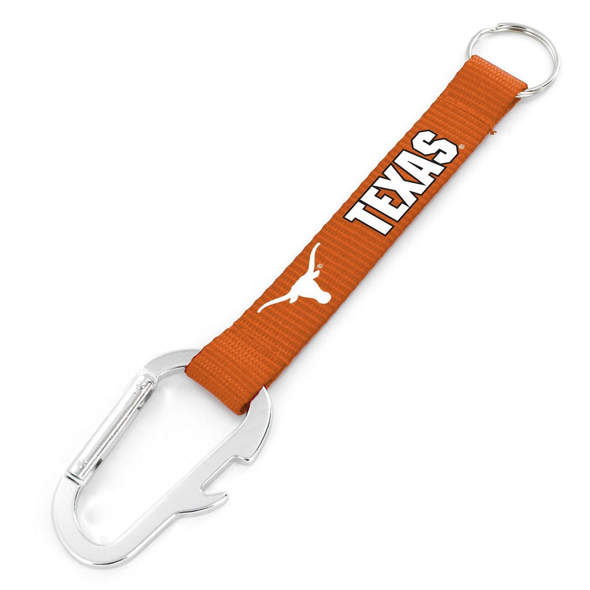 Texas Longhorns Key Caribiner Lanyard