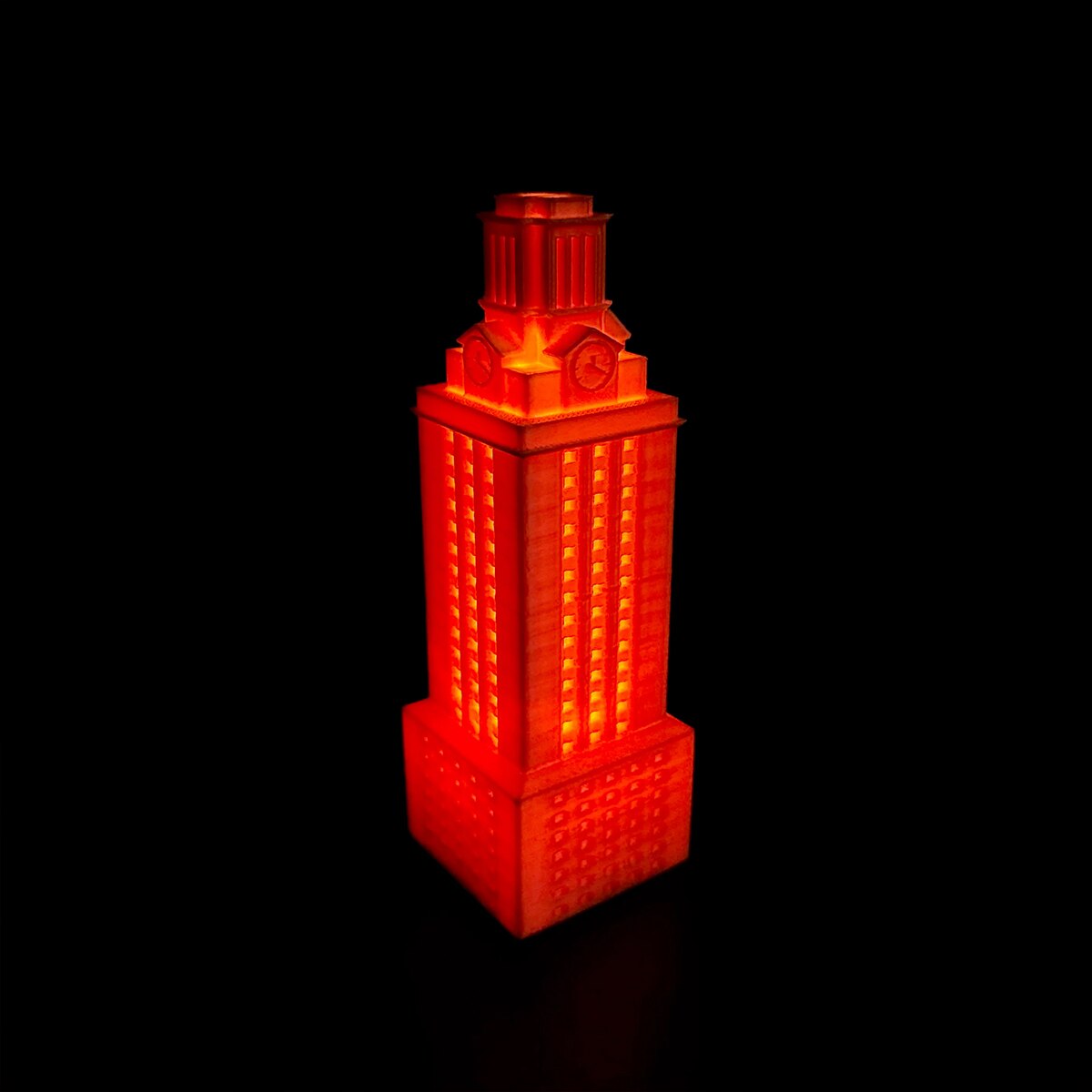【美品】UTTERMOST社製 Cosma彫像・置物 UTT-19697 University of Texas Tower Figure - Burnt Orange – University Co-op