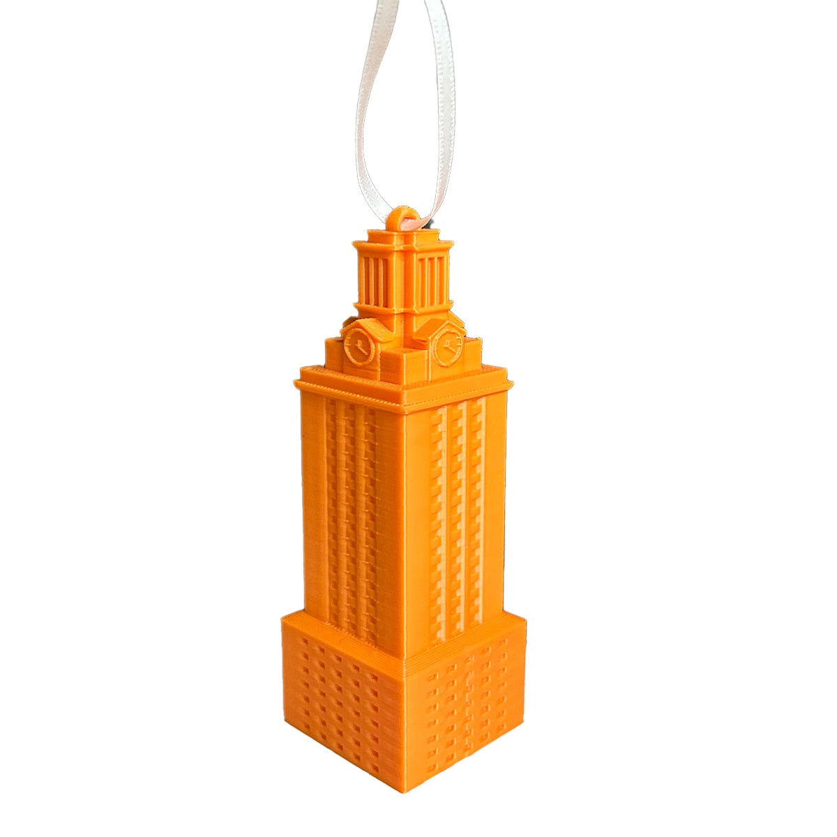 【美品】UTTERMOST社製 Cosma彫像・置物 UTT-19697 University of Texas Tower Ornament - Burnt Orange – University Co-op