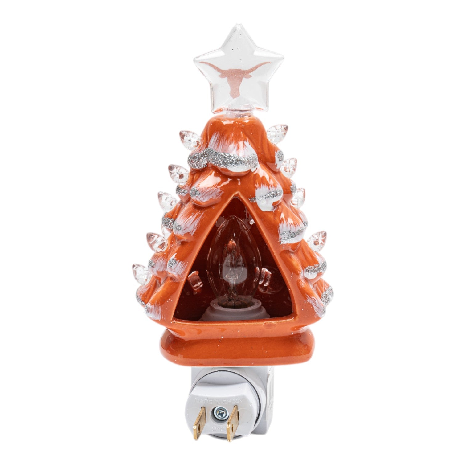 Texas Longhorns Christmas Tree Night Light