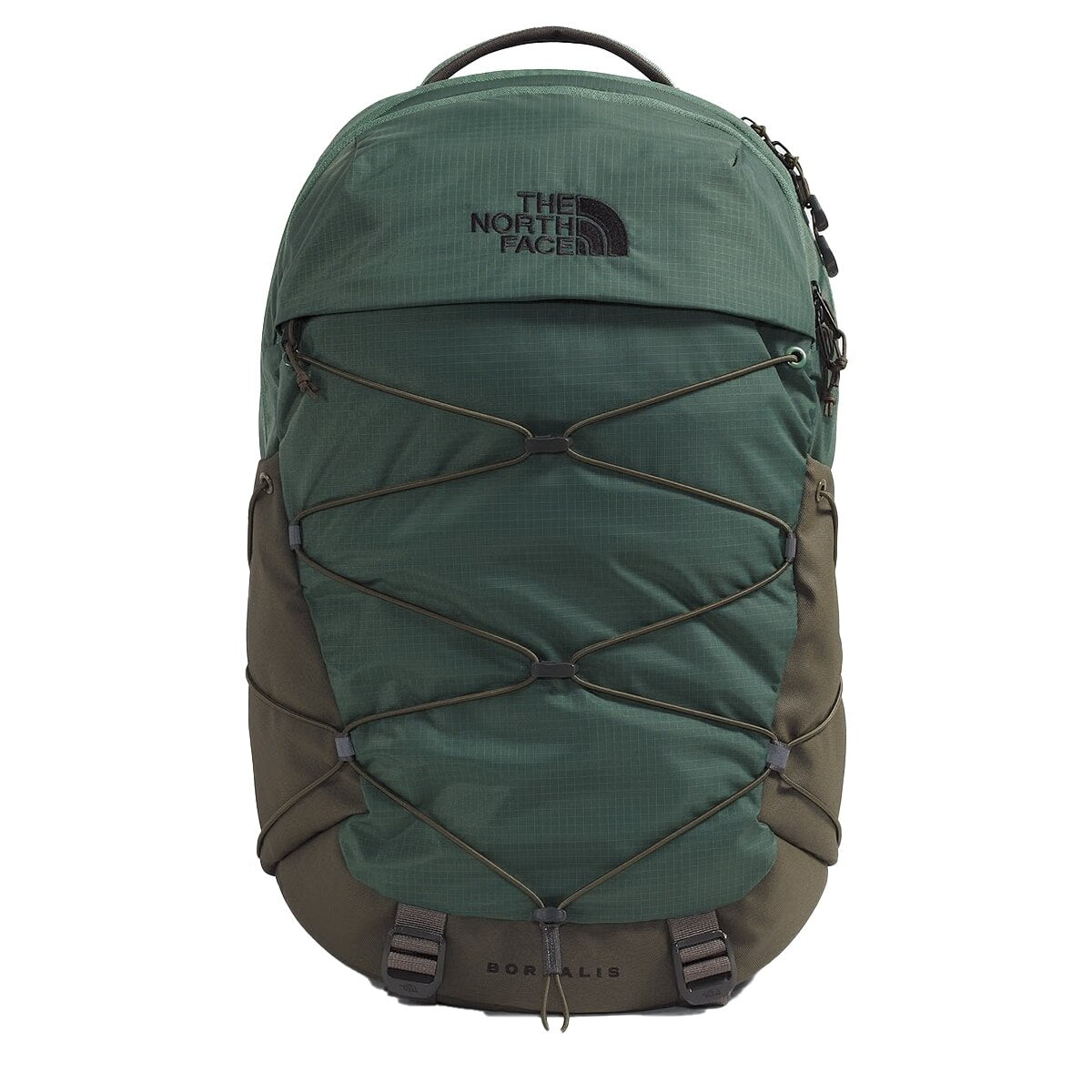 The North Face Borealis Backpack Asphalt Grey Light Heather TNF Black