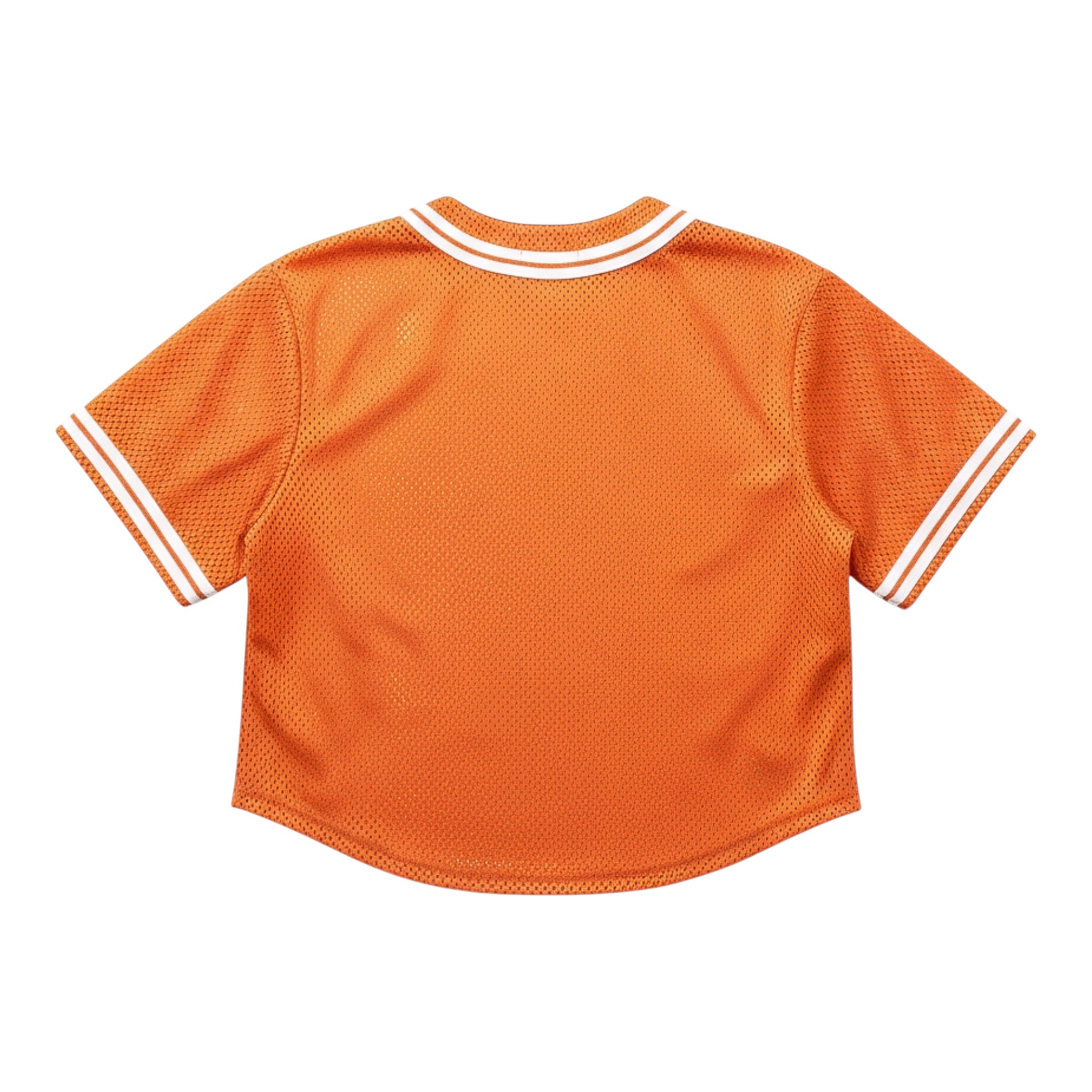 Texas Longhorns Mesh Crop Baseball Jersey