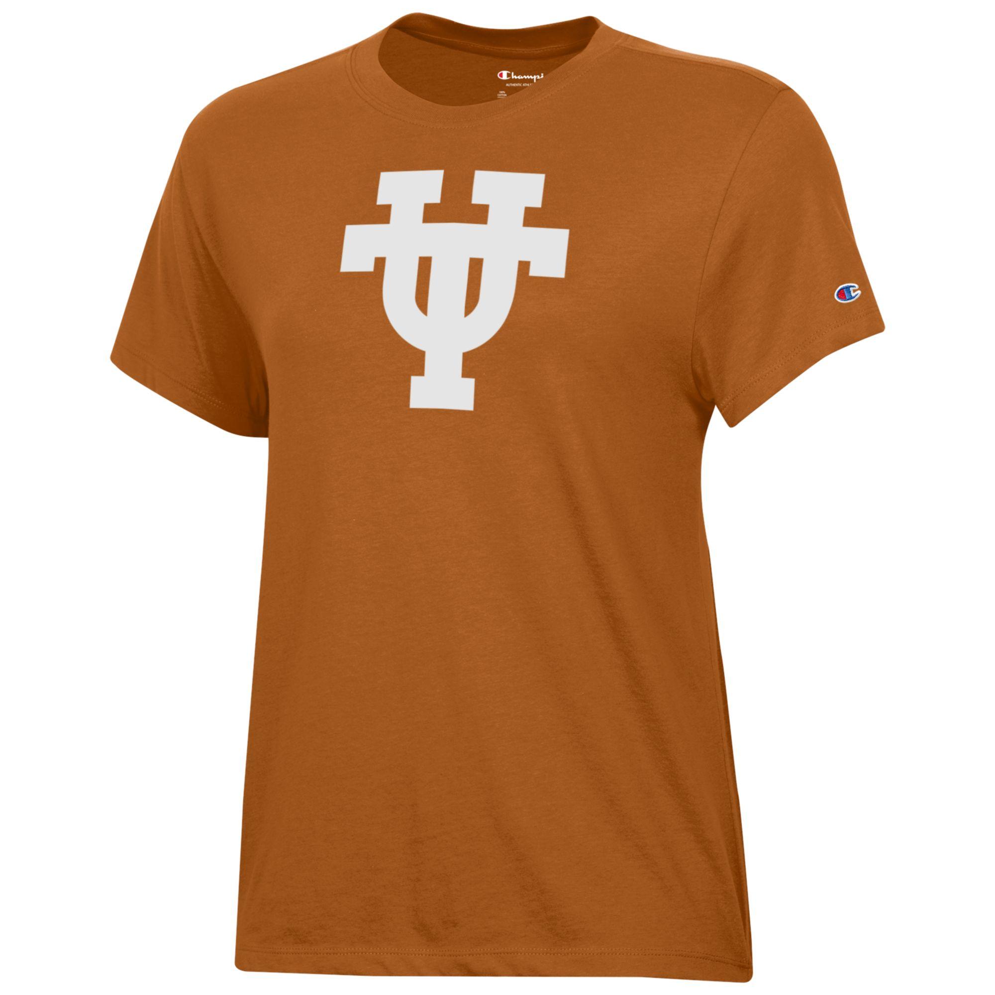 Champion Texas Longhorns Powerblend Interlock UT Tee
