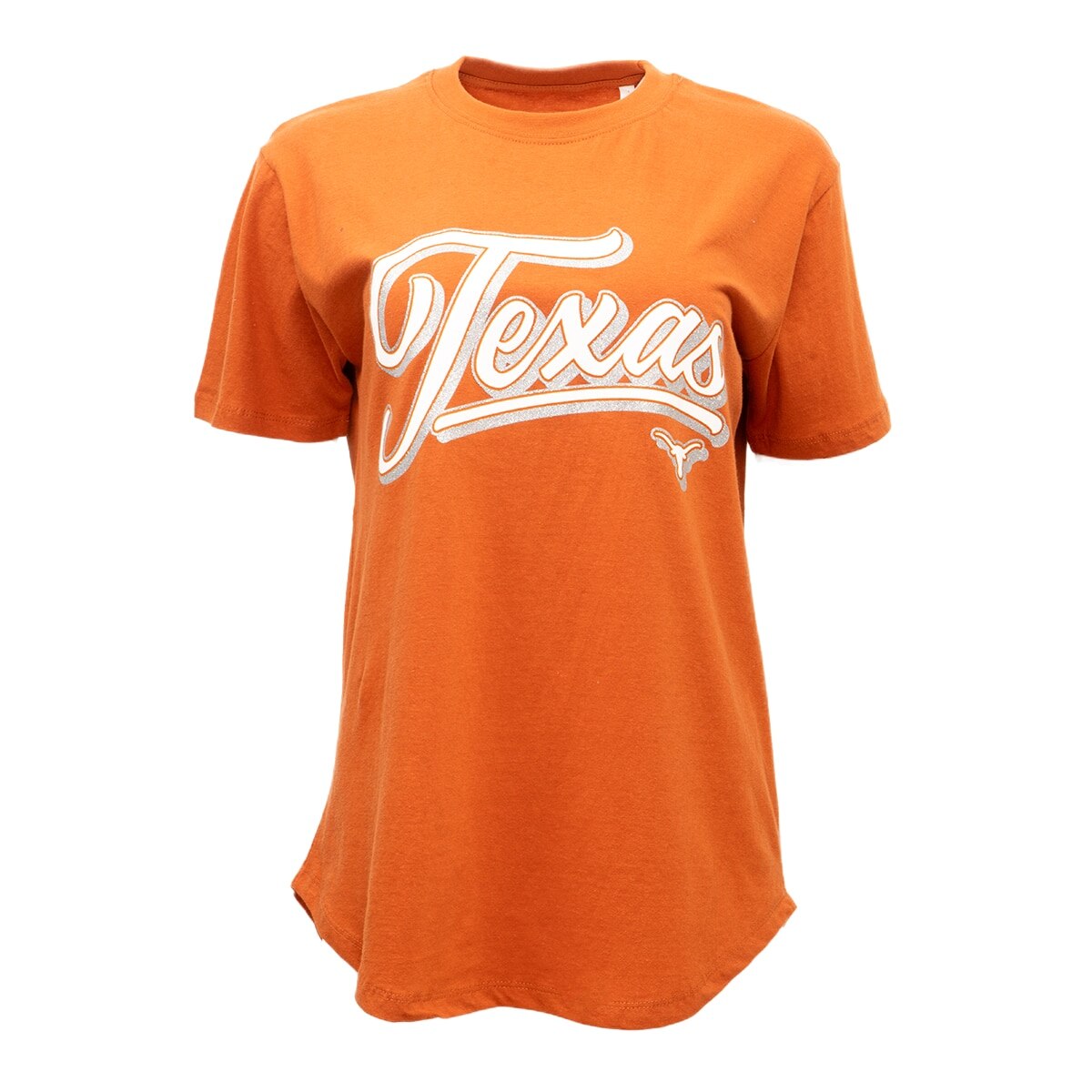 Pressbox Texas Longhorns Harlow Glitter Tee