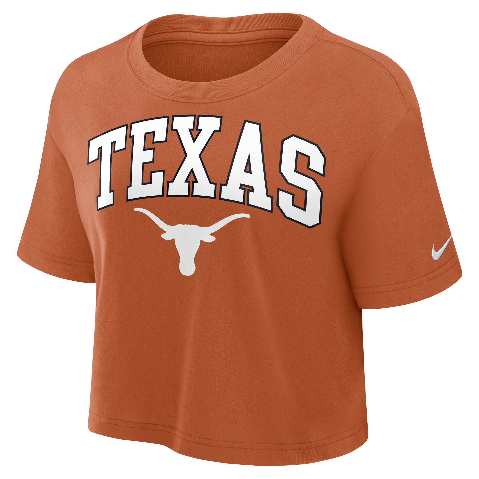 Nike Texas Longhorns Academic Crop Tee | University Co-op