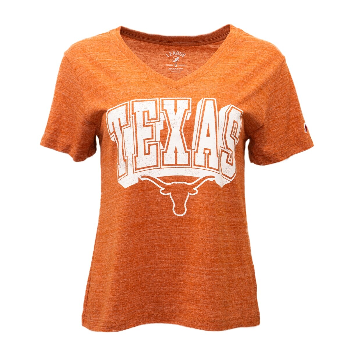 Texas Longhorns Intramural Distressed Boyfriend V-Neck Tee