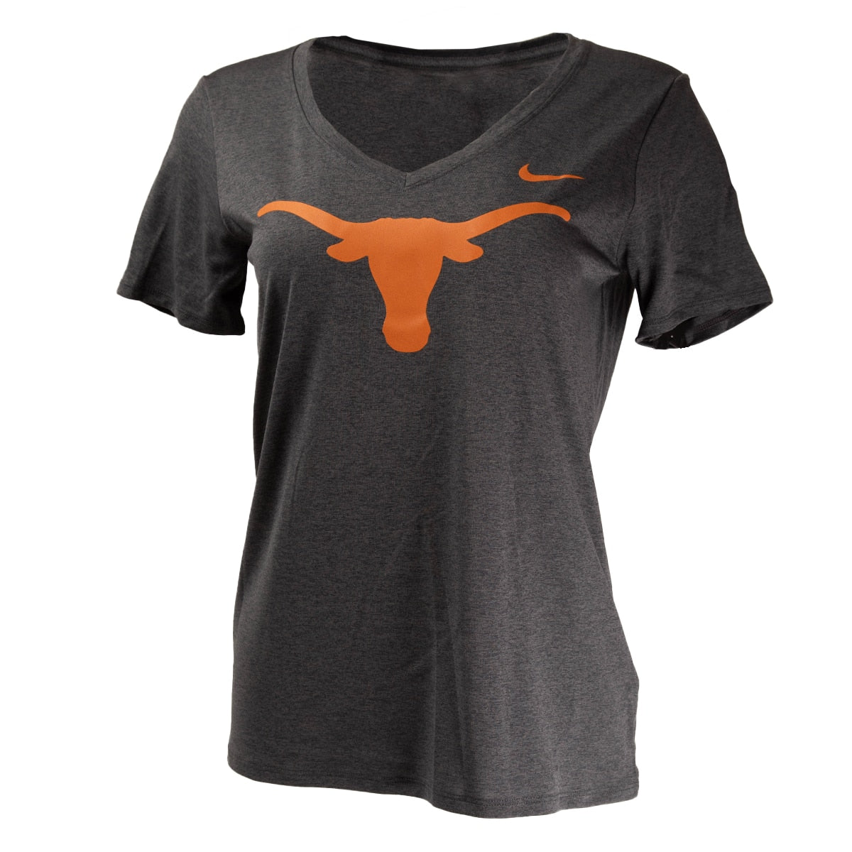 Nike Ladies Longhorn Dri-FIT V-Neck Tee