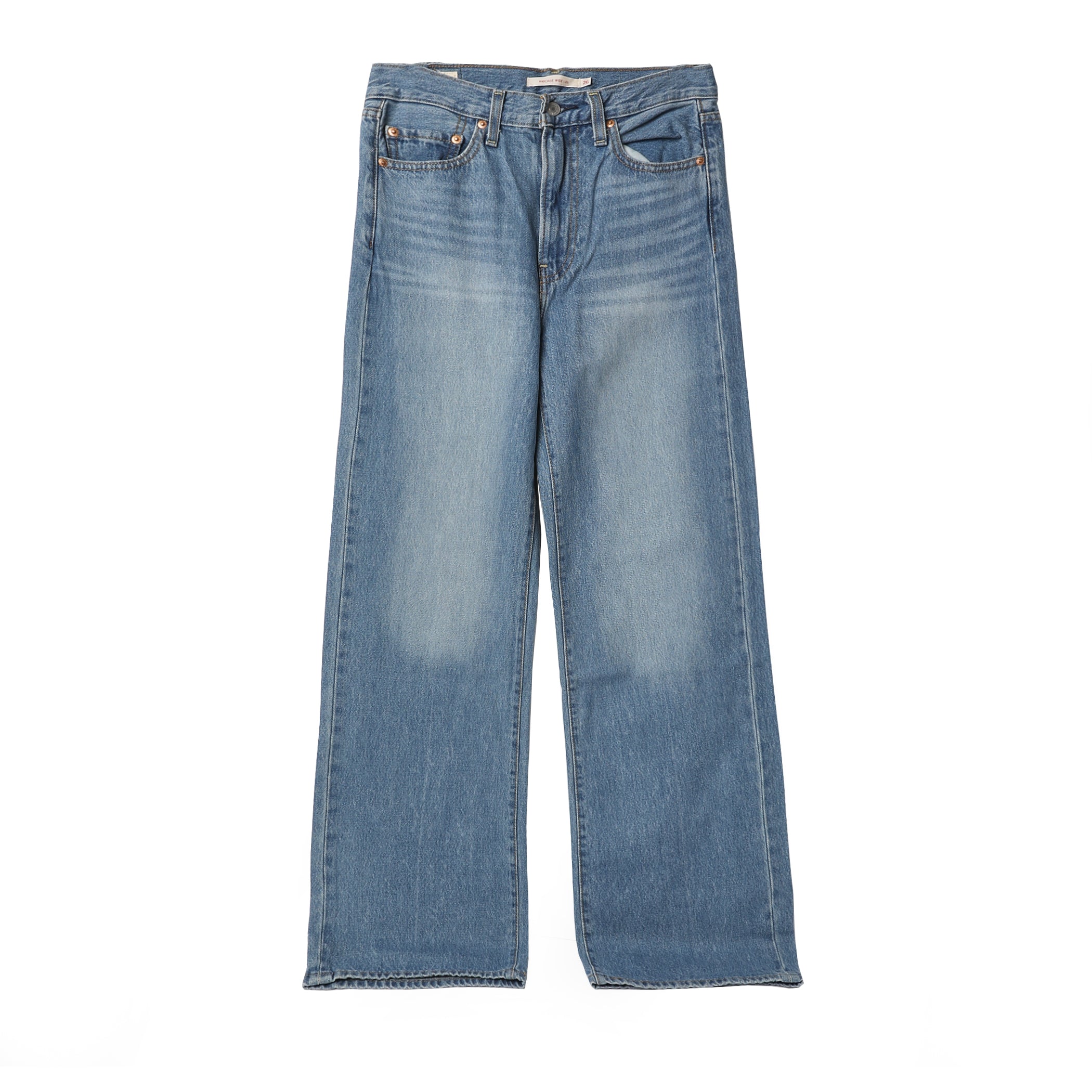【新品】LEVI'S PREMIUM RIBCAGE WIDE LEG 28 Levi's Women's Ribcage Wide Leg Jeans | University Co-op