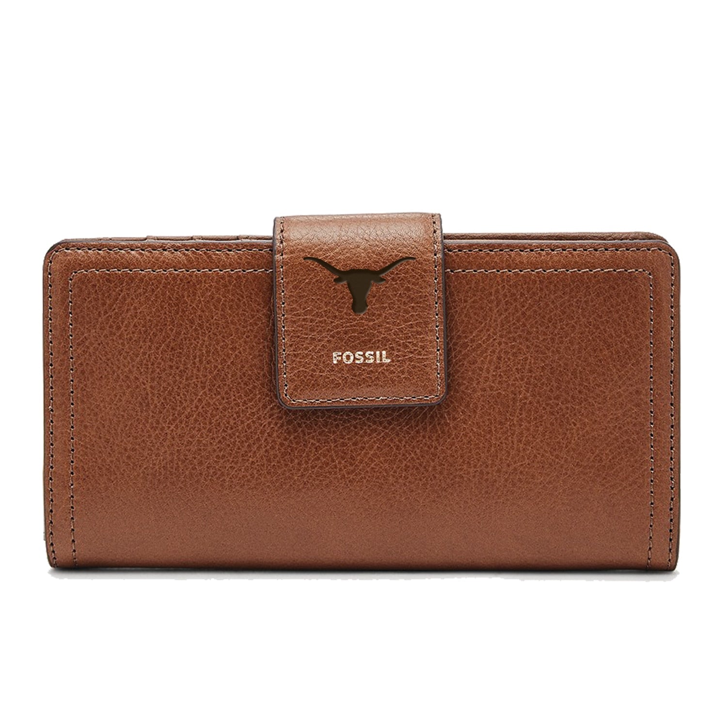 Fossil Texas Longhorns Logan RFID Tab Clutch – University Co-op