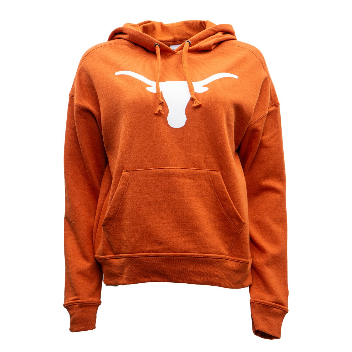 CHAMPION Powerblend Texas Longhorns スウェットパーカー Men's Champion Black Texas Longhorns Stack Logo Volleyball