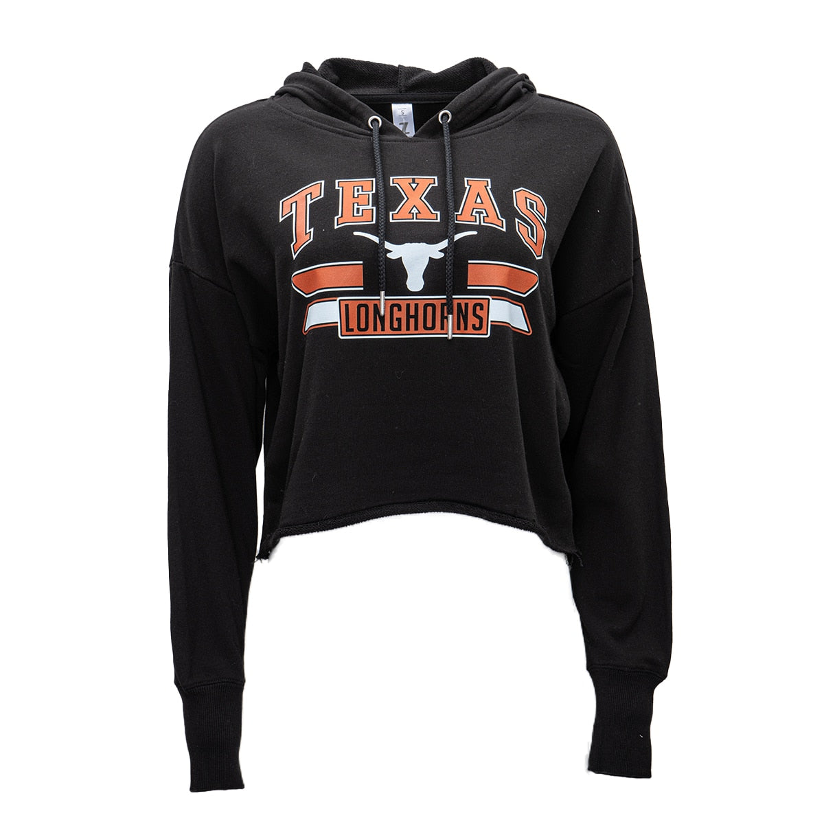 ZooZatz Texas Longhorns Bold Cropped Hoodie