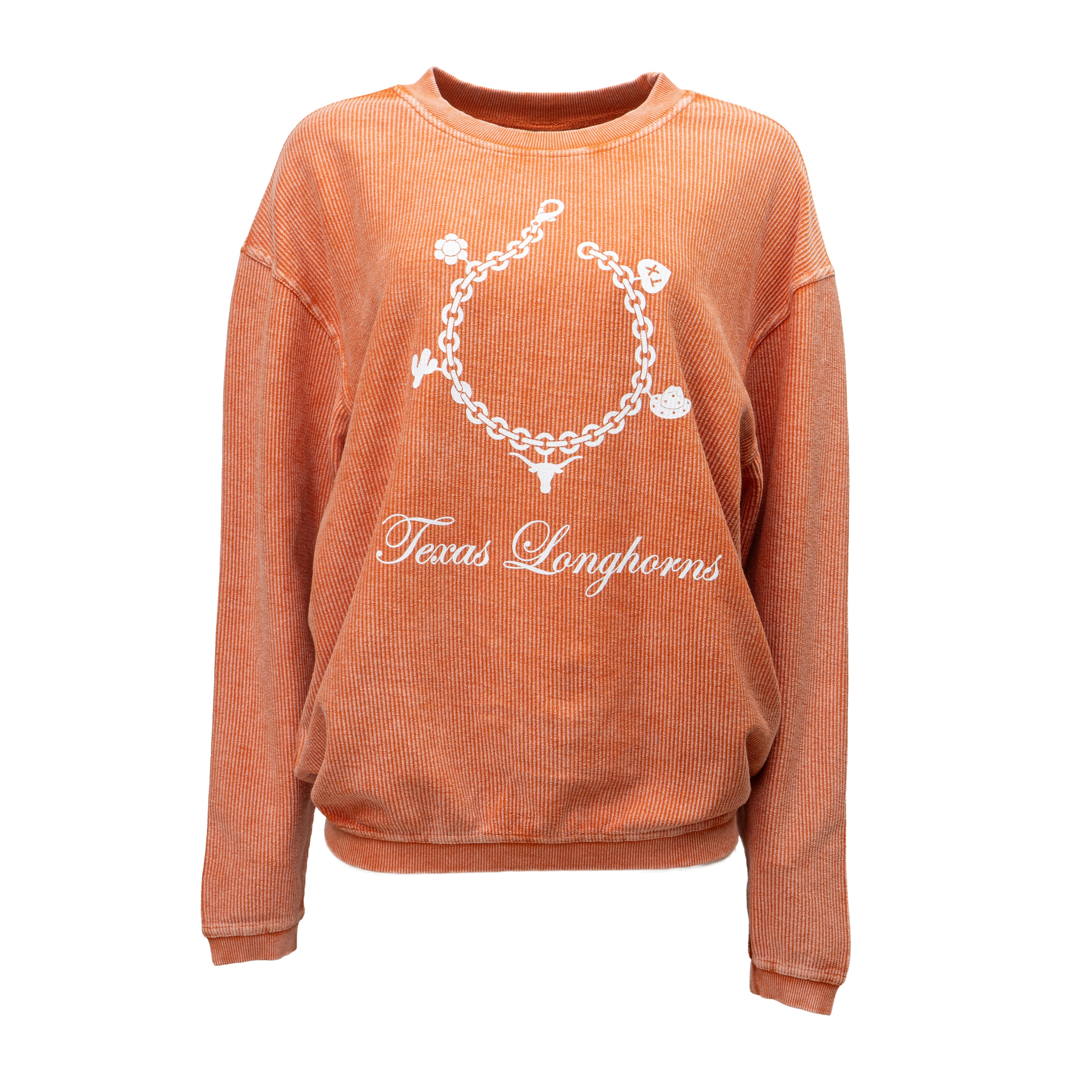 Texas Longhorns Charm Bracelet Corded Crew