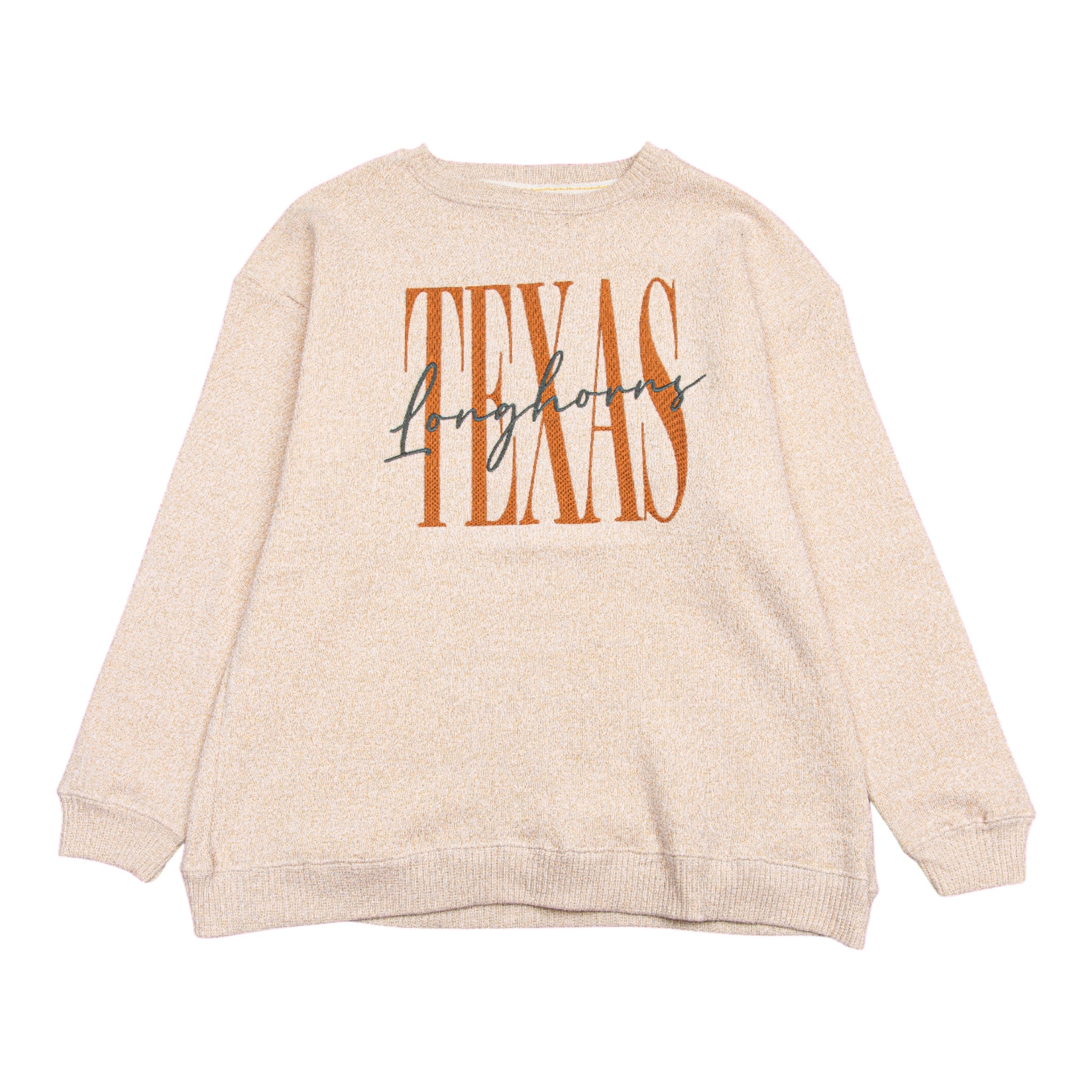 Chicka-D Texas Longhorns Warm Up Crew Sweatshirt