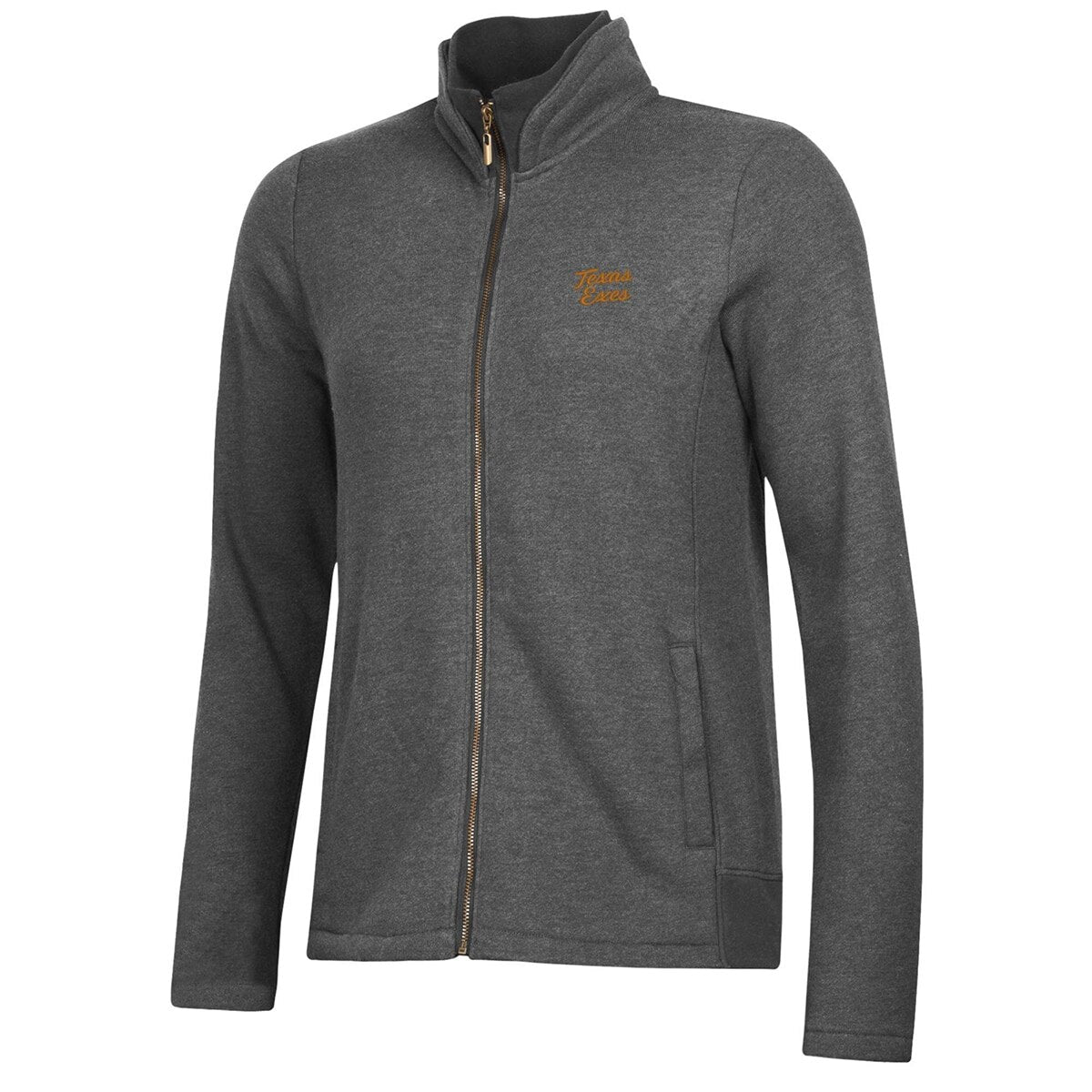 Texas Exes Relaxed Luxe Full Zip Jacket