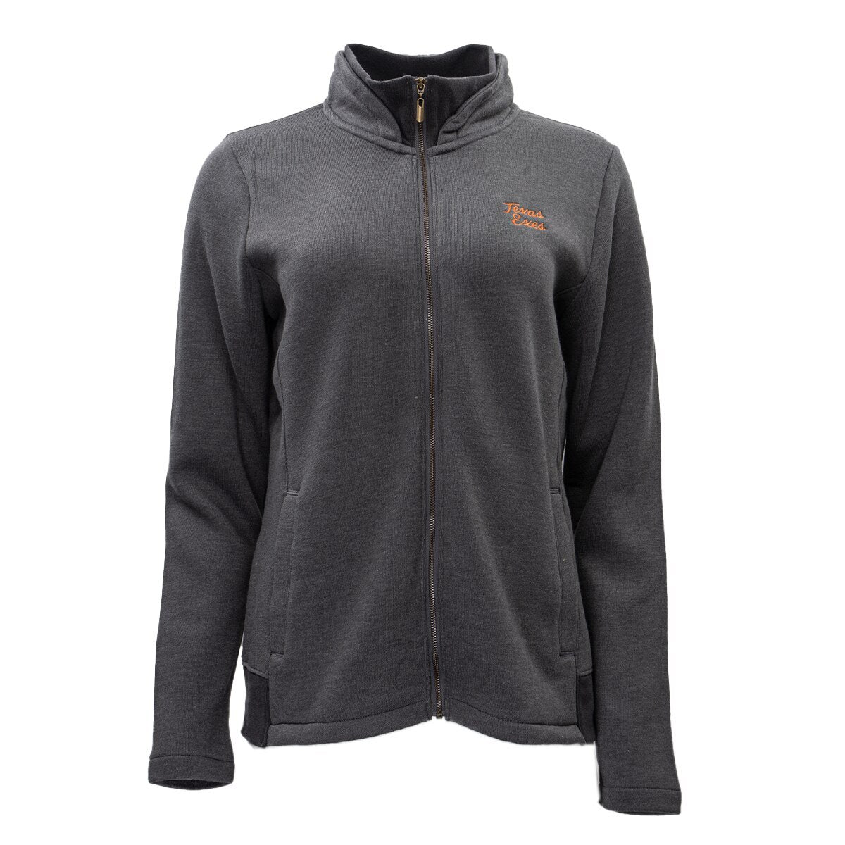 Texas Exes Relaxed Luxe Full Zip Jacket