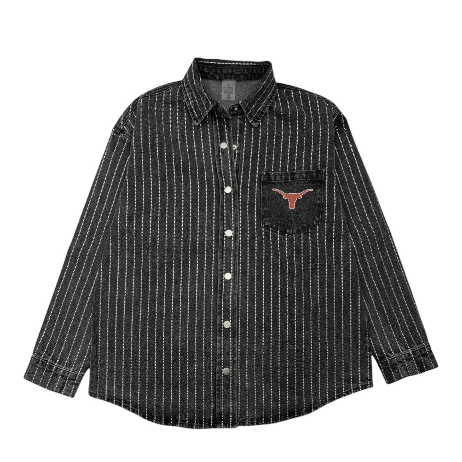 Texas Longhorns Instant Replay Rhinestone Denim Jacket