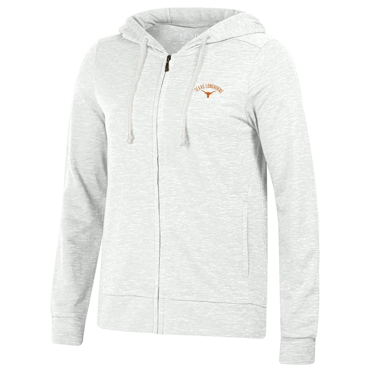 Texas Longhorns Zurry Suede Puff Full Zip Fleece
