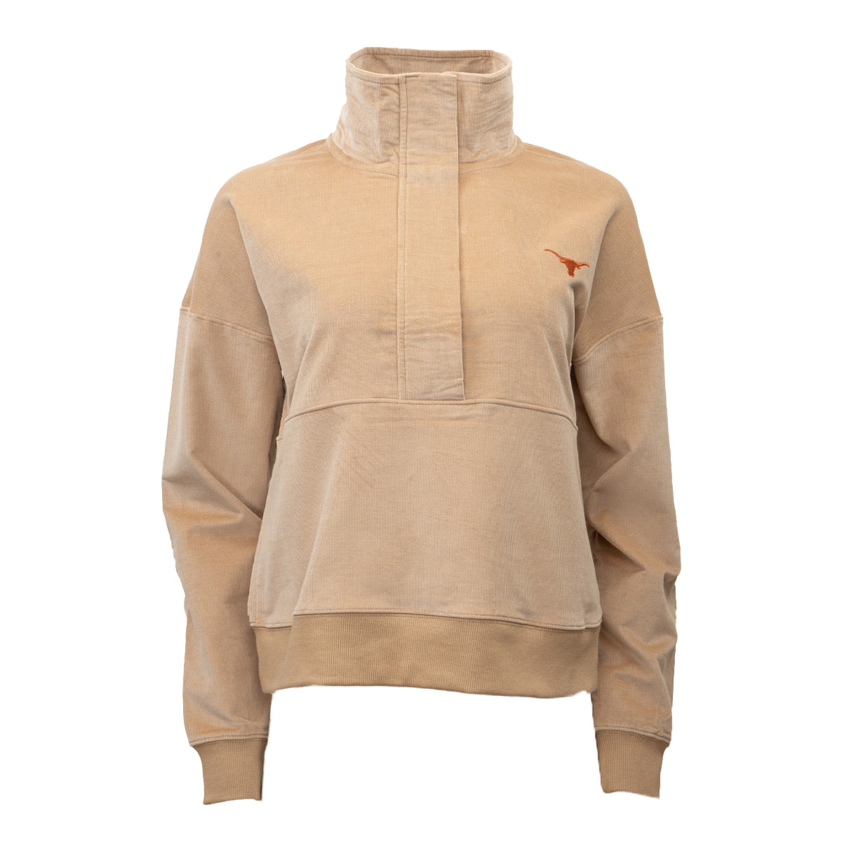 Texas Longhorns Mock Neck Sweatshirt