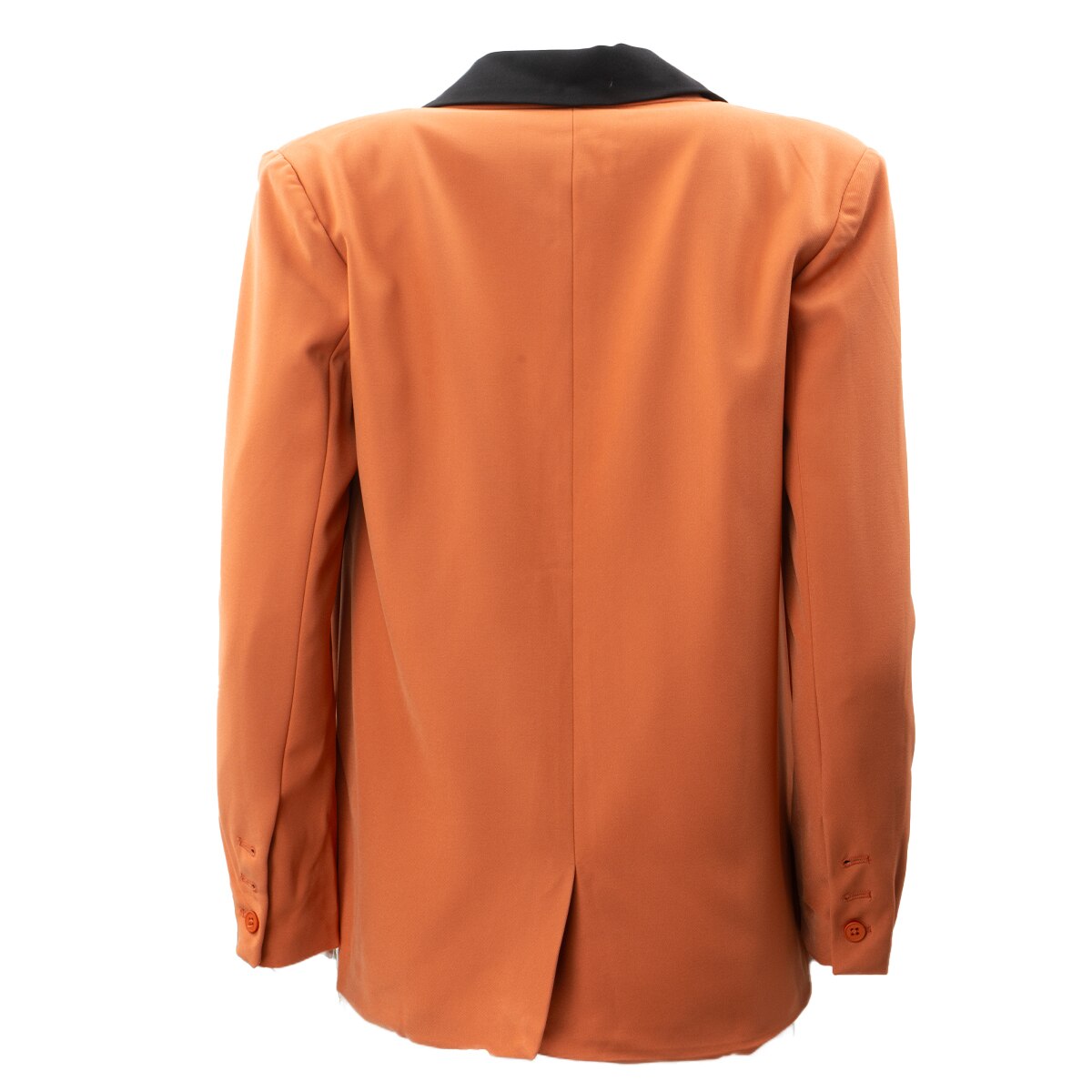 Woven Colorblock Blazer