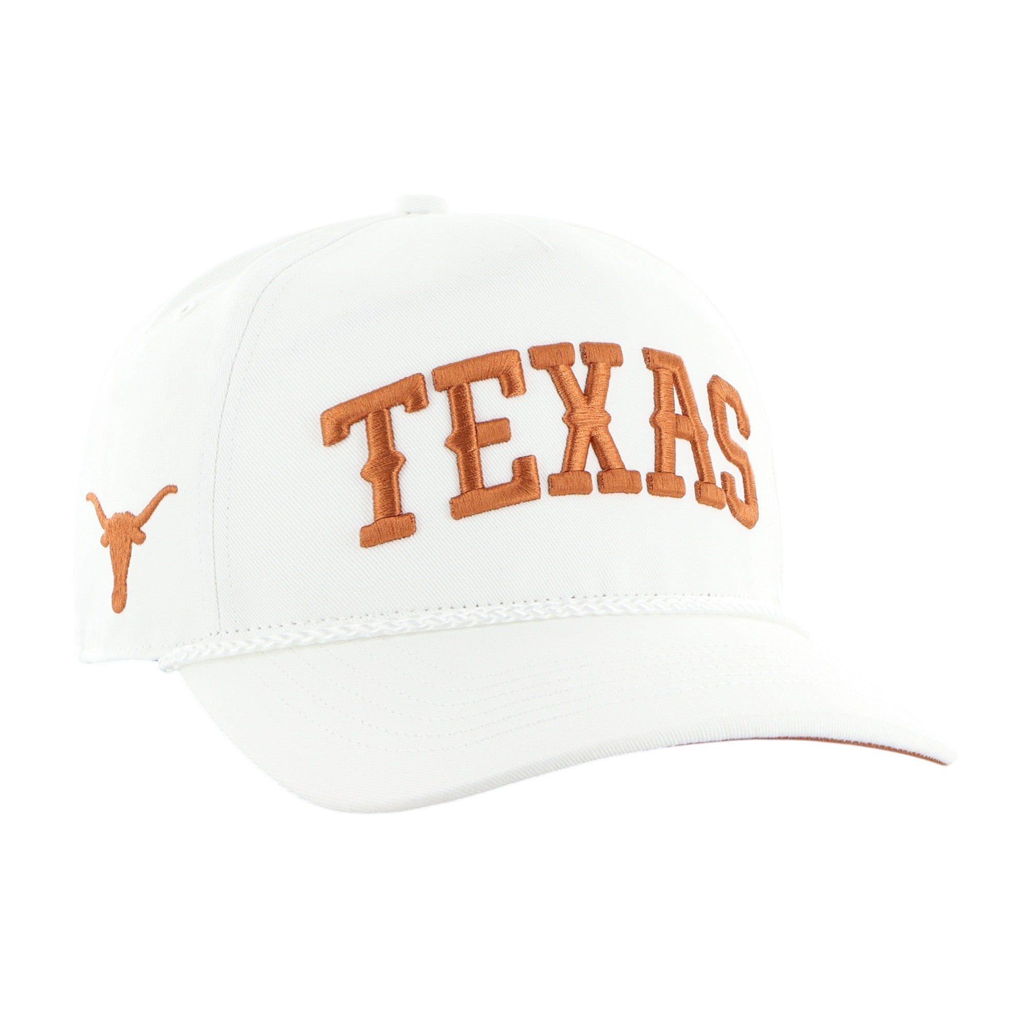 Texas Longhorns '47 Embroidered White Rope Hitch Hat