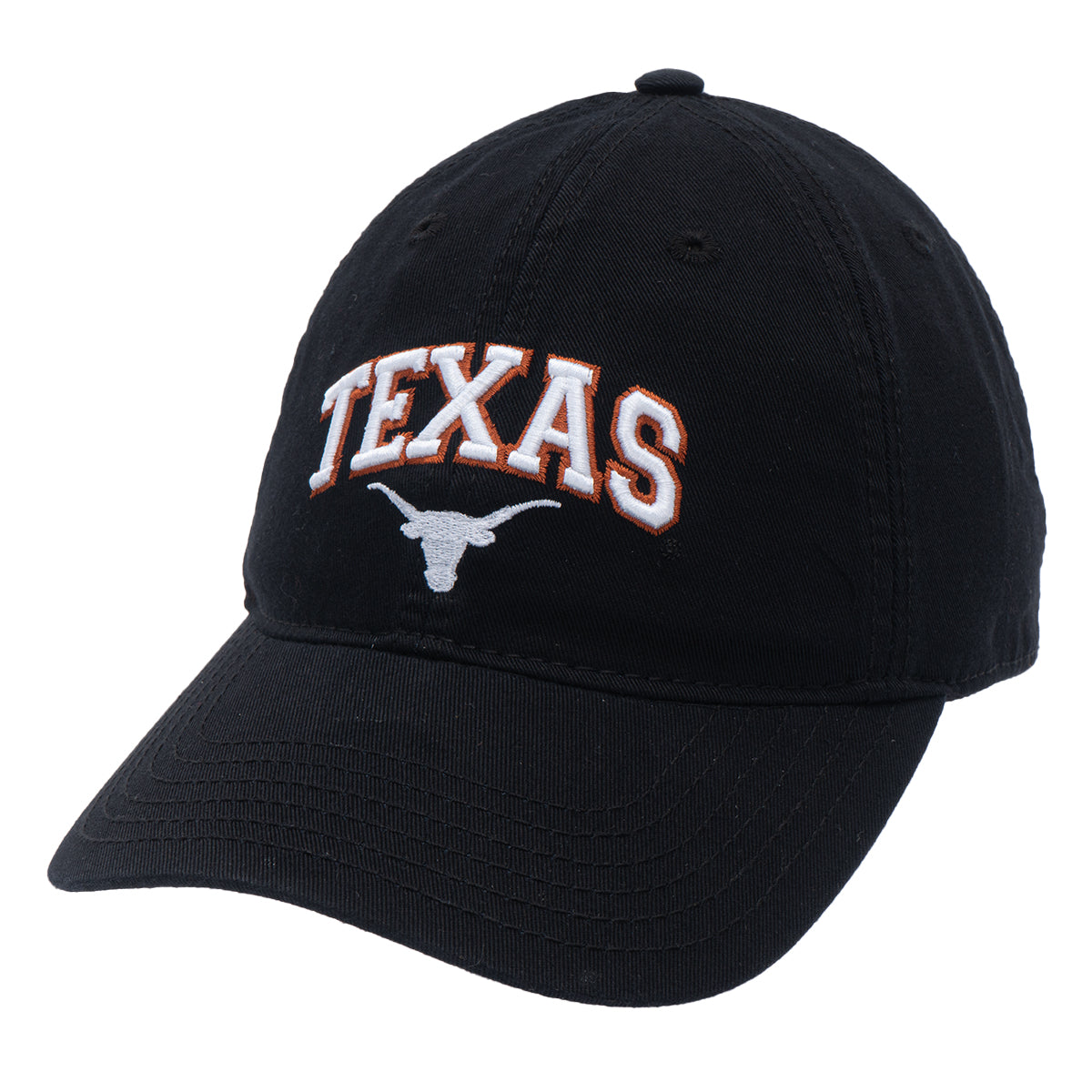 Texas Longhorns EZA Relaxed Twill Arch Steer Head Adjustable Cap