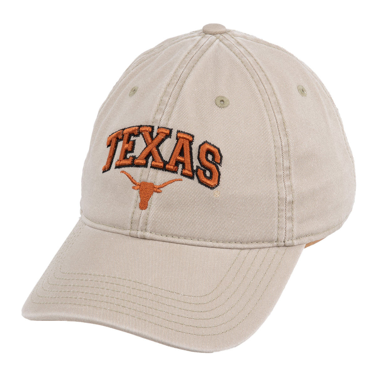 Texas Longhorns EZA Relaxed Twill Arch Steer Head Adjustable Cap