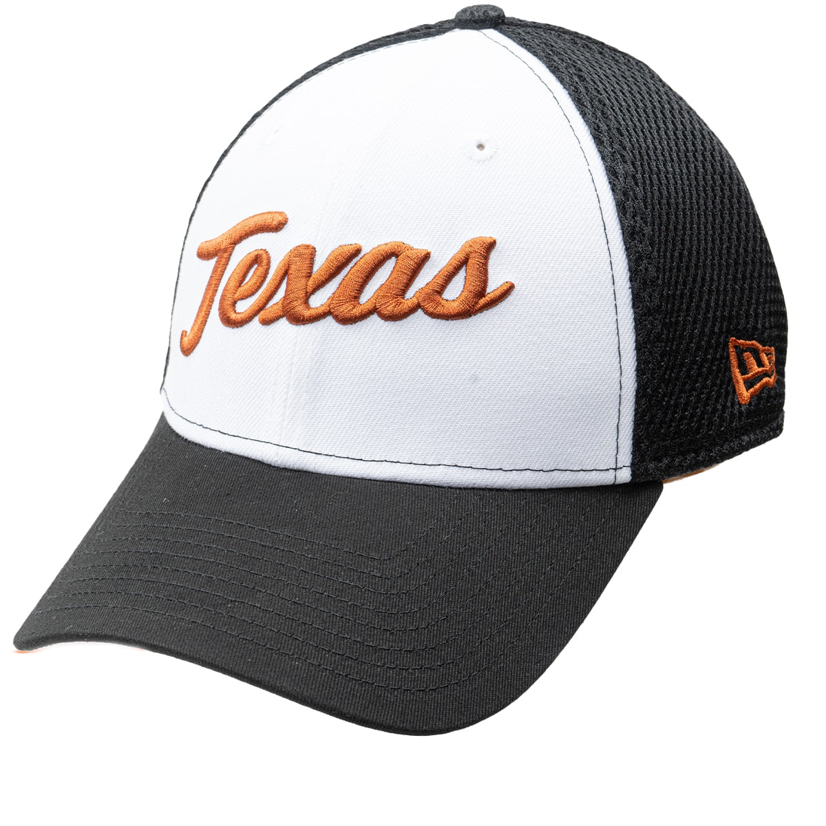 New Era Texas Longhorns 39THIRTY Script Texas 2T Neo Stretch Fit Hat