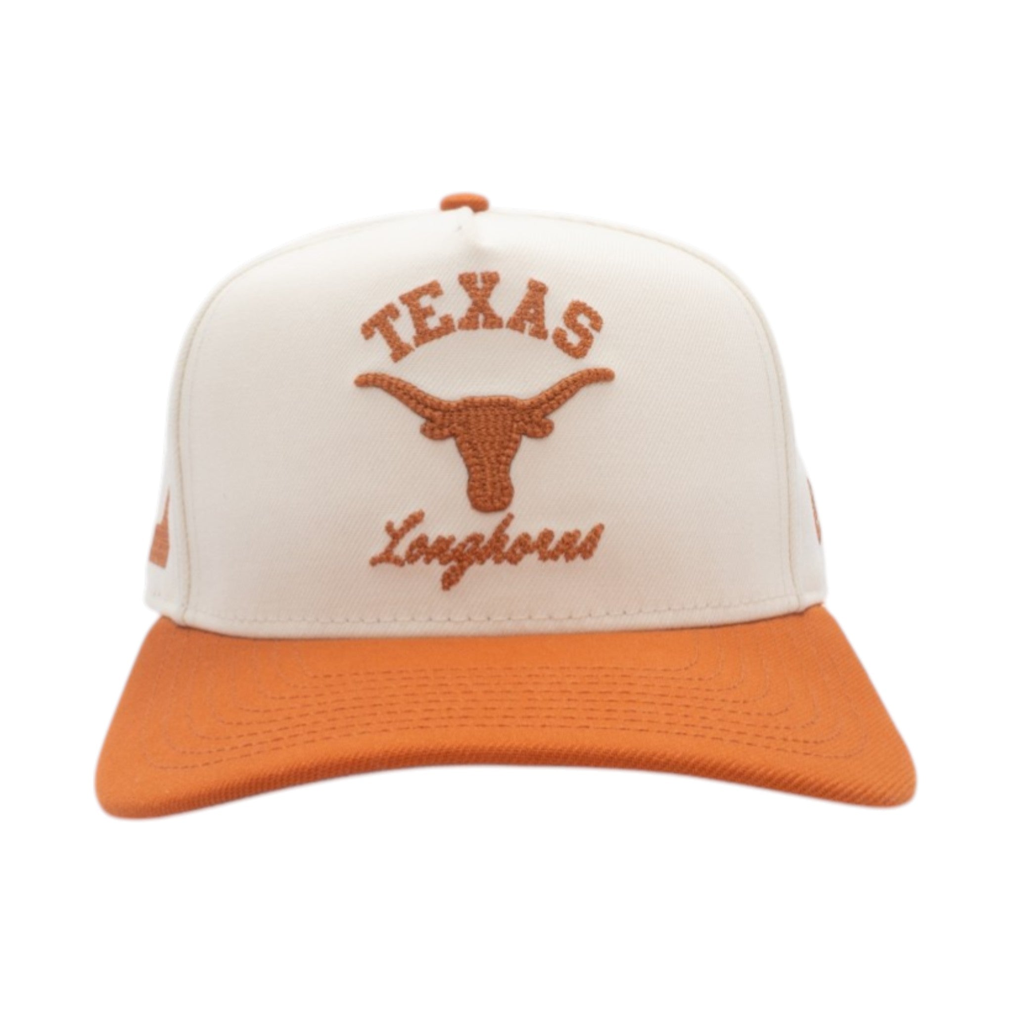 New Era Texas Longhorns 9FIFTY Arched Chain Stitch A Frame Snapback
