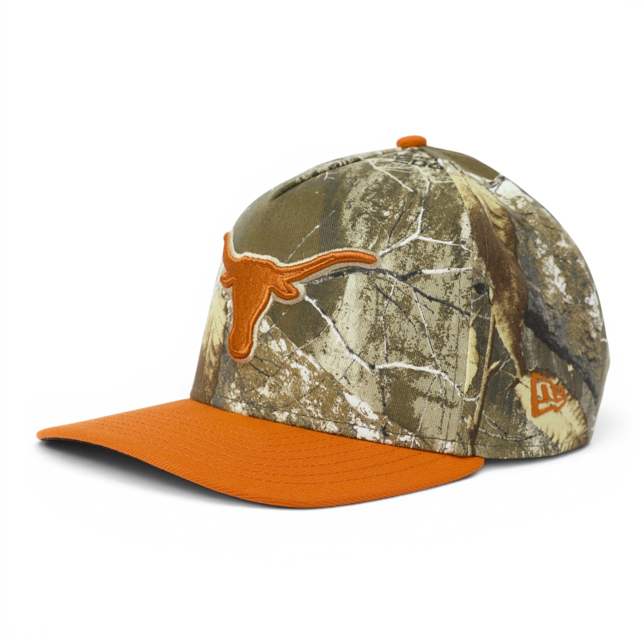 New Era Texas Longhorns 9FIFTY A Frame Real Tree Steerhead Hat