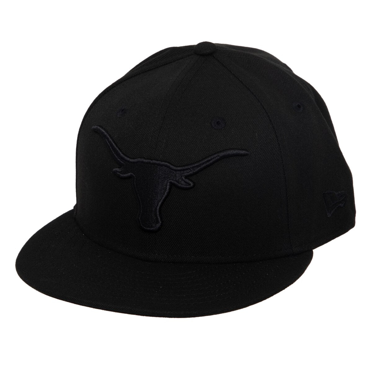 New Era Texas Longhorns 59FIFTY Tonal Black Fitted Cap
