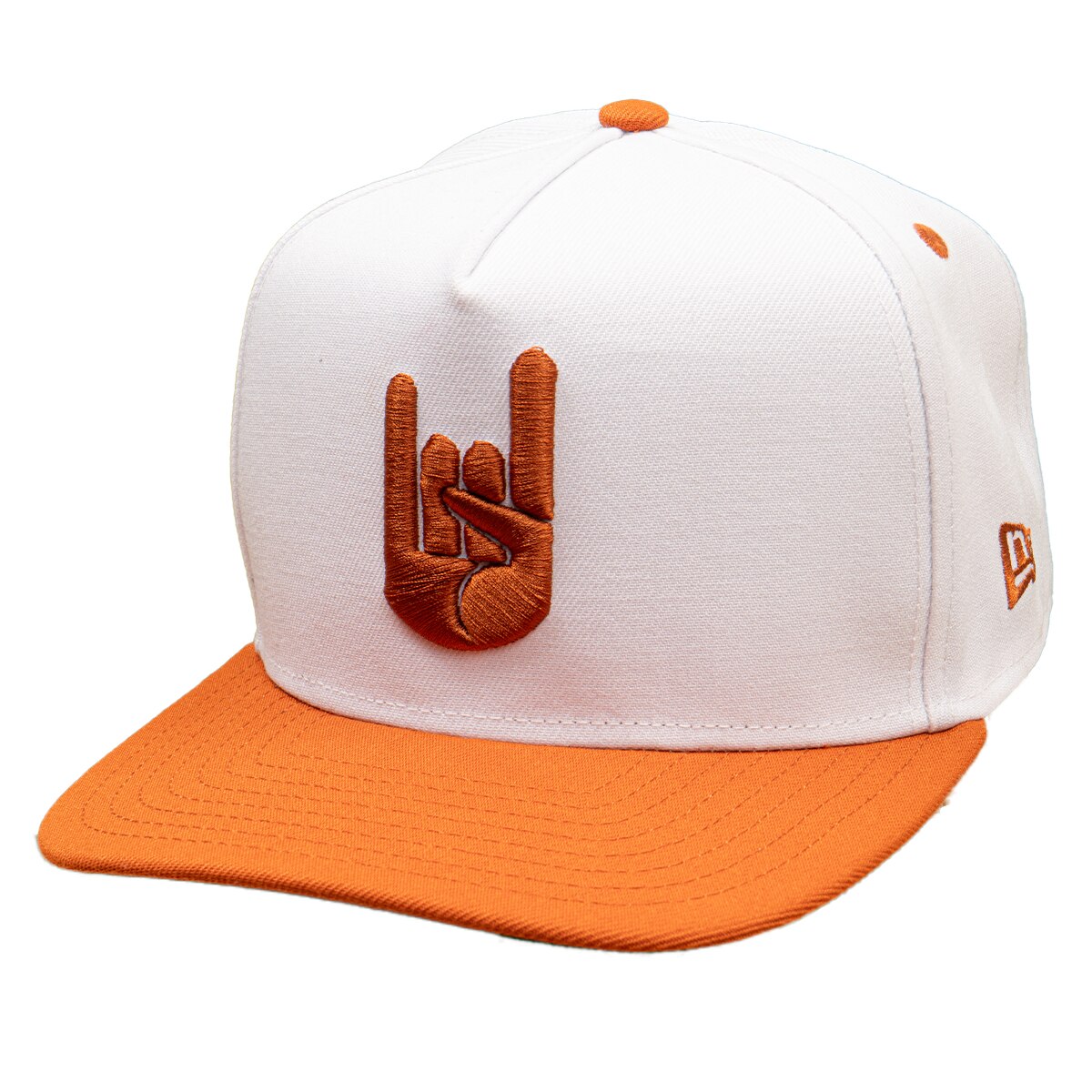 New Era Texas Longhorns 59FIFTY Hook 'Em Hand Two Tone Cap