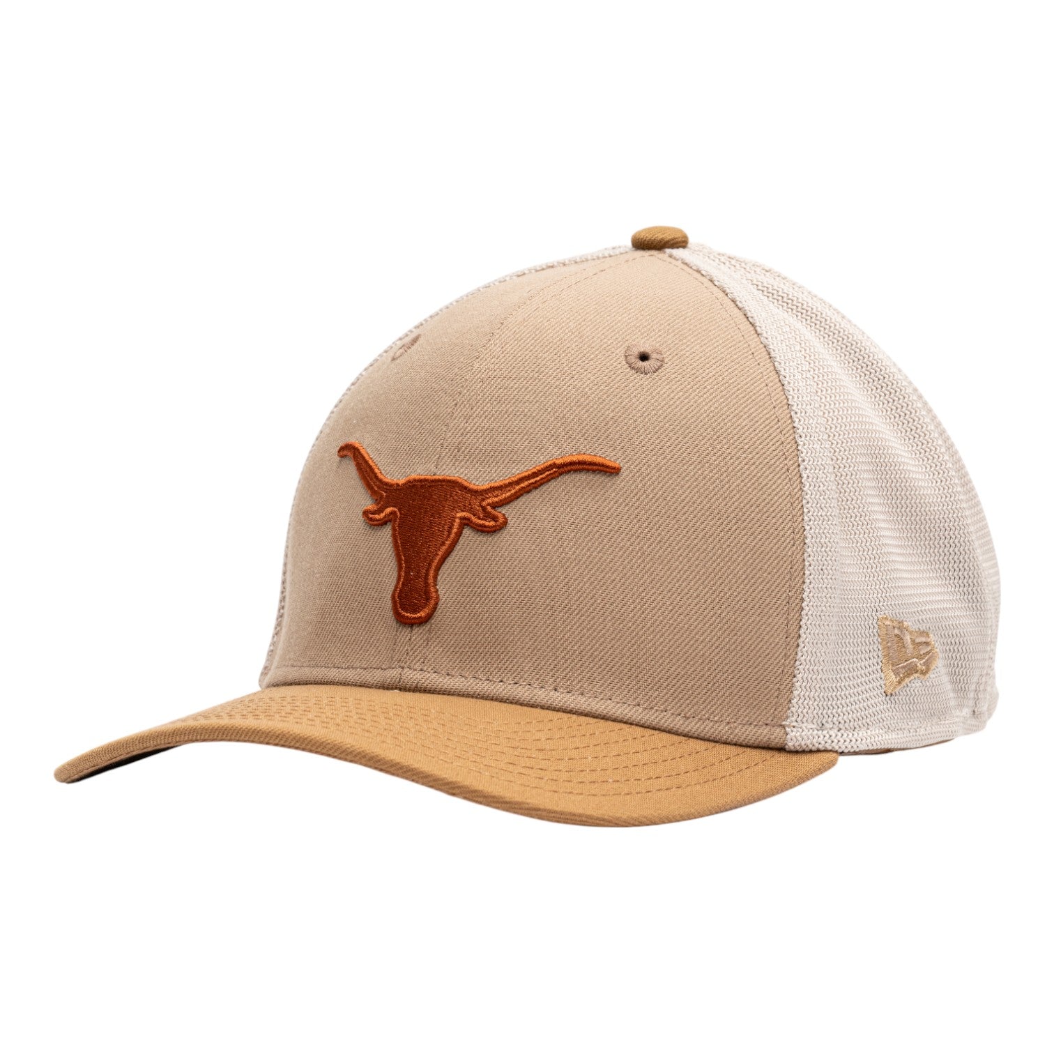 Round Top Texas Big Time Small Beige Trucker Hat FARM TEXAS TRUCKER HAT – Nella Land main image 3