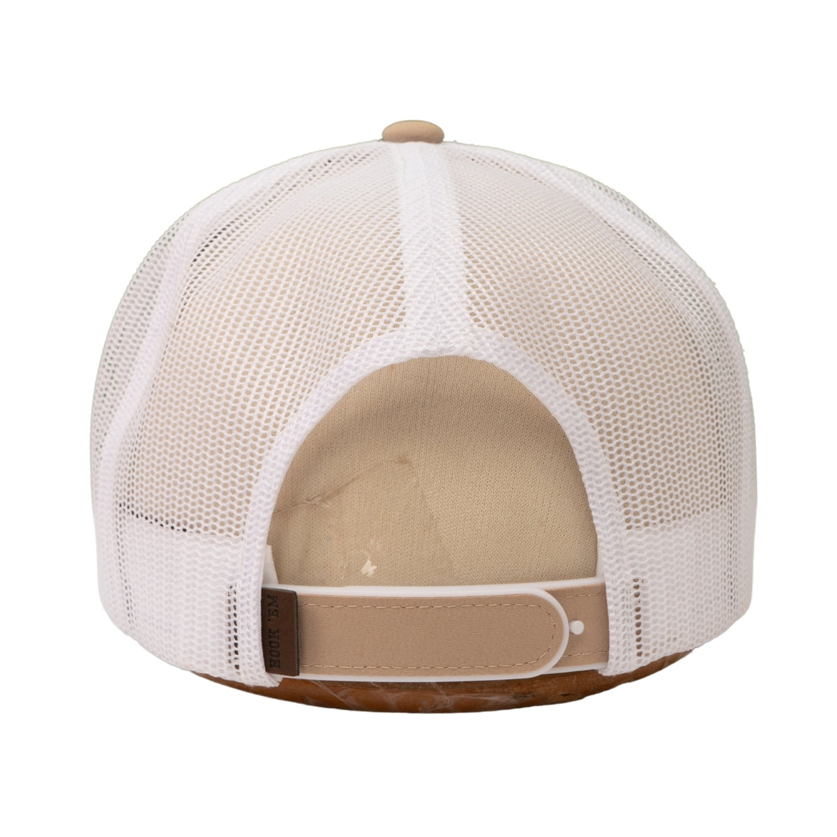 Hooey Texas Longhorns State Leather Patch Hat