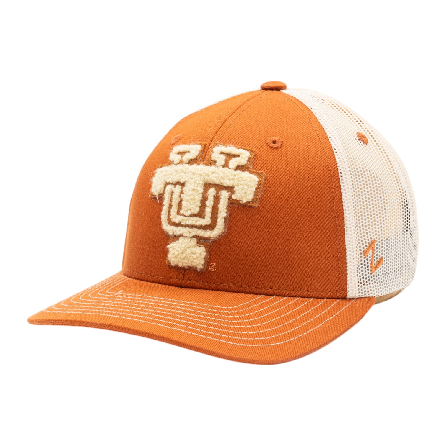 Texas Longhorns Chenille Patch Trucker Hat