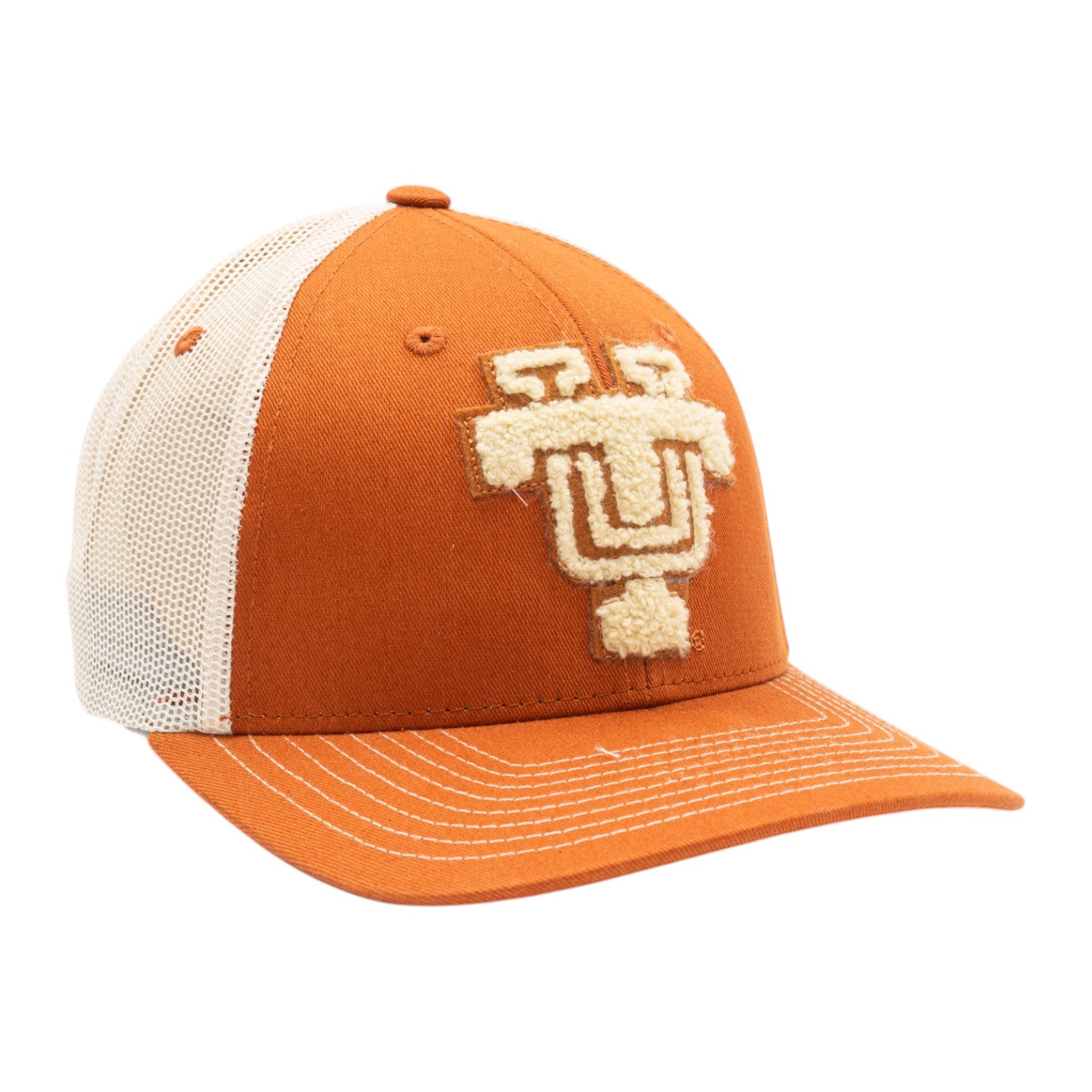 Texas Longhorns Chenille Patch Trucker Hat