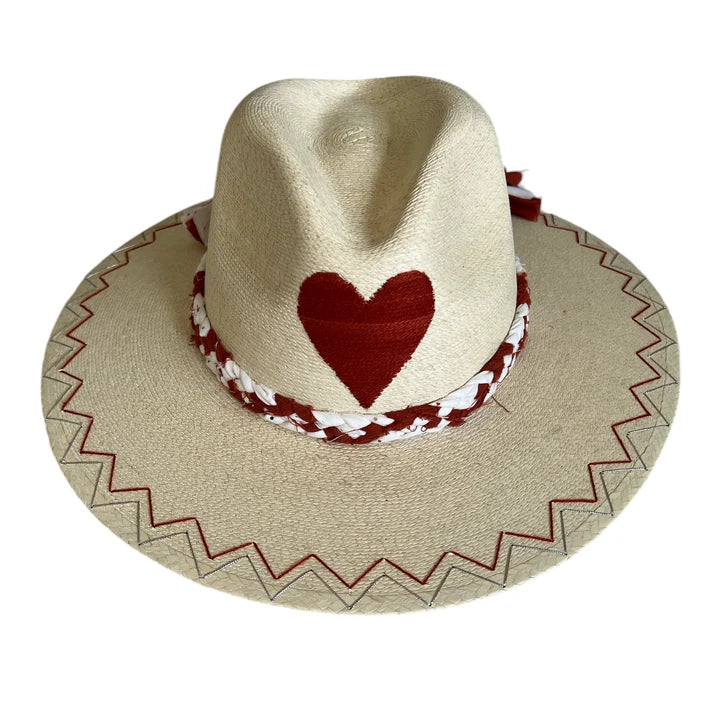 Texas Yee Haw Heart Hat