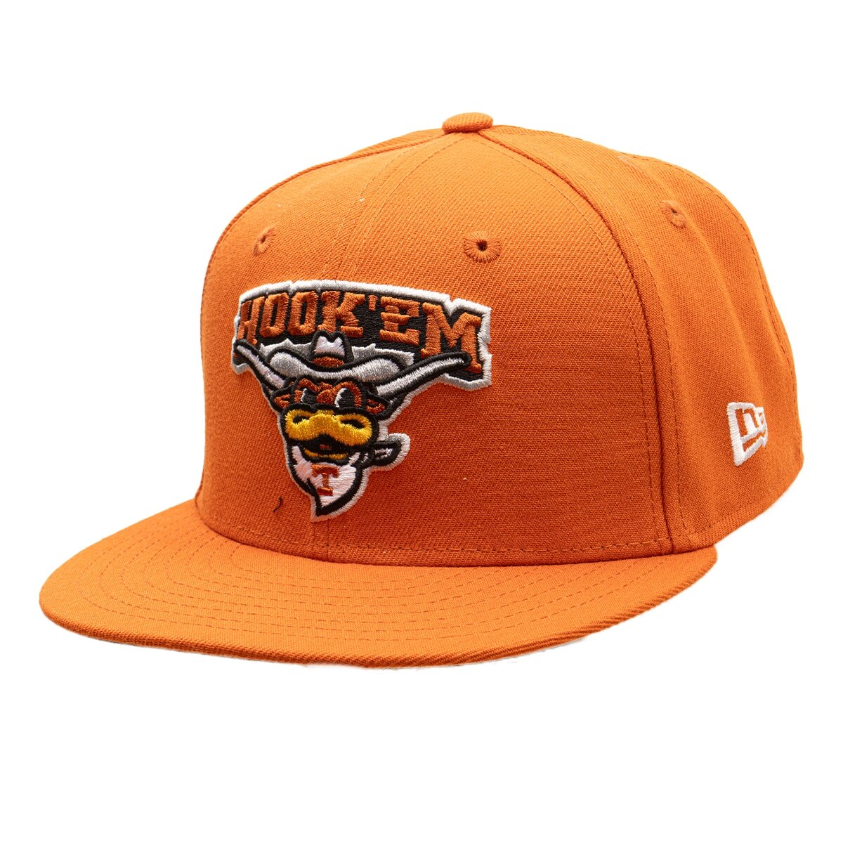 Youth New Era Texas Longhorns Vault Hook' Em Snapback Cap