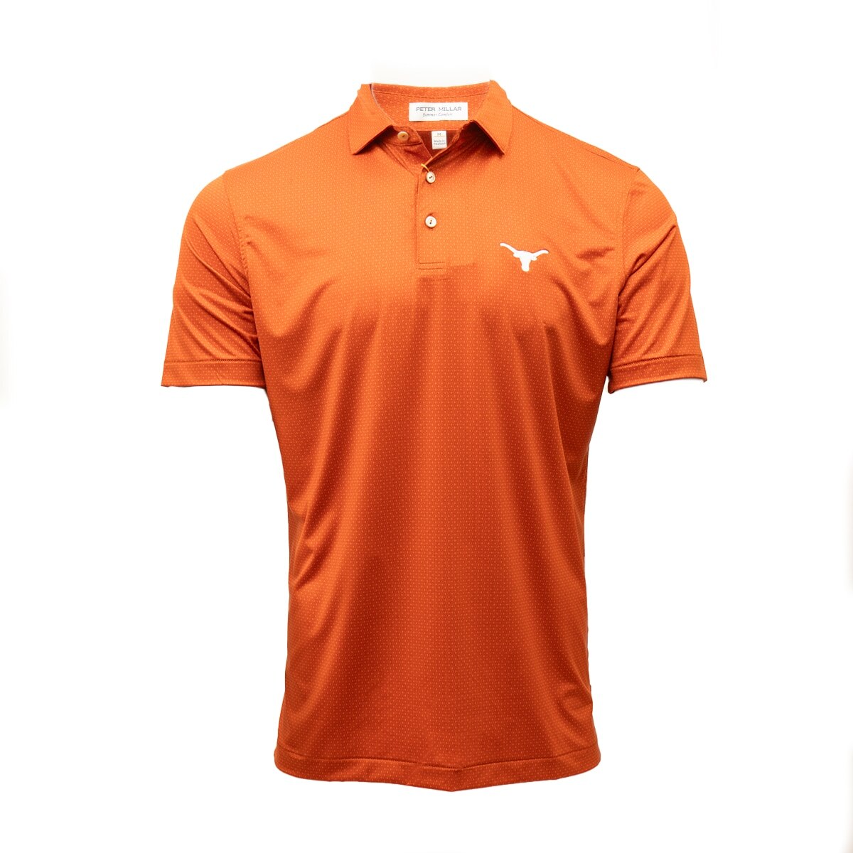 Peter Millar Texas Longhorns Tersseract Performance Jersey Polo