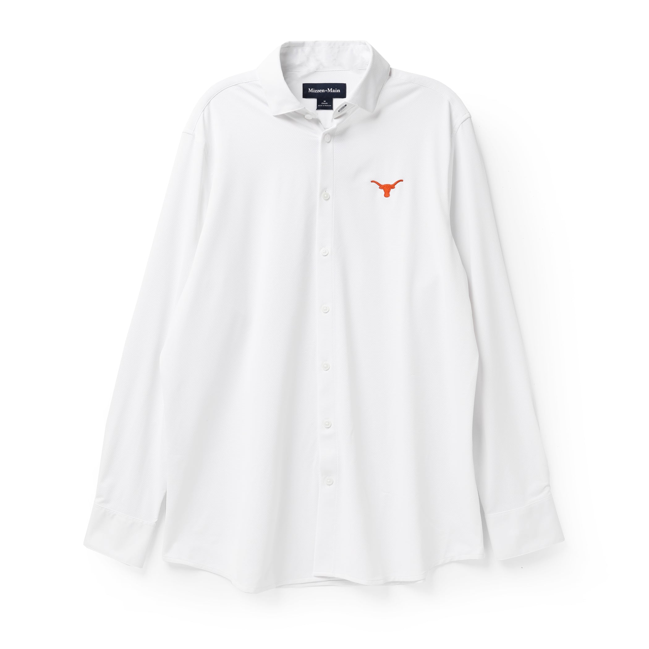 Mizzen+Main Texas Longhorns Halyard Oxford Classic Fit Dress Shirt