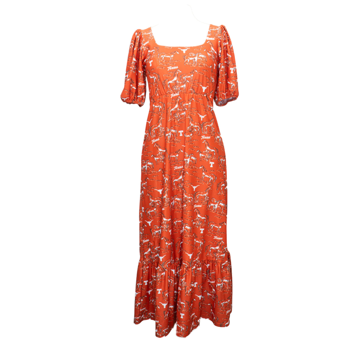 Texas Longhorns Lucy Tailgate Toile Maxi Dress