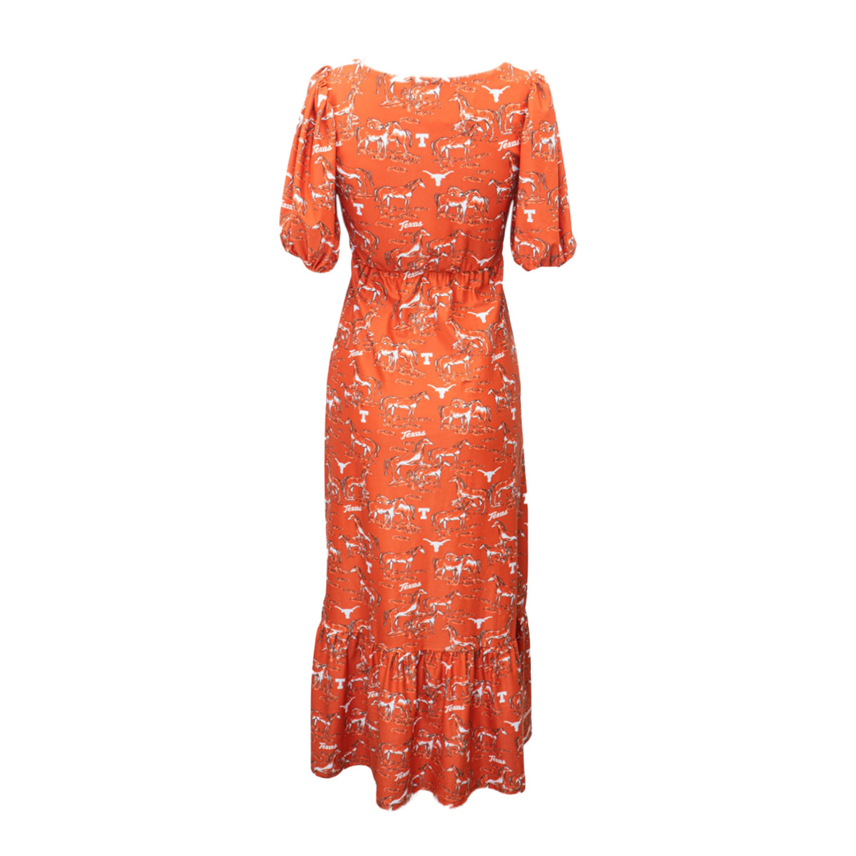 Texas Longhorns Lucy Tailgate Toile Maxi Dress