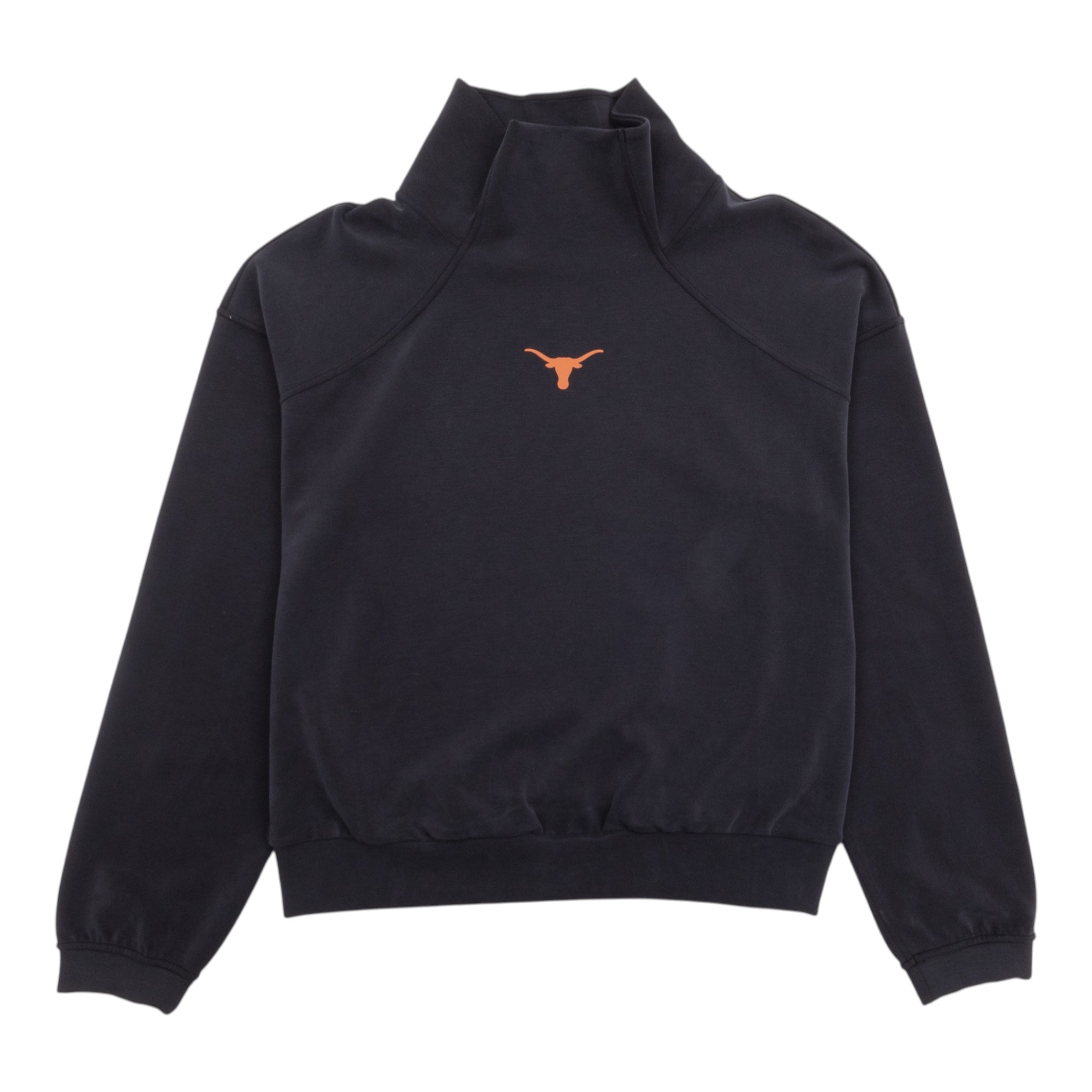 lululemon Texas Longhorns Brushed Softstreme Funnel Neck Black
