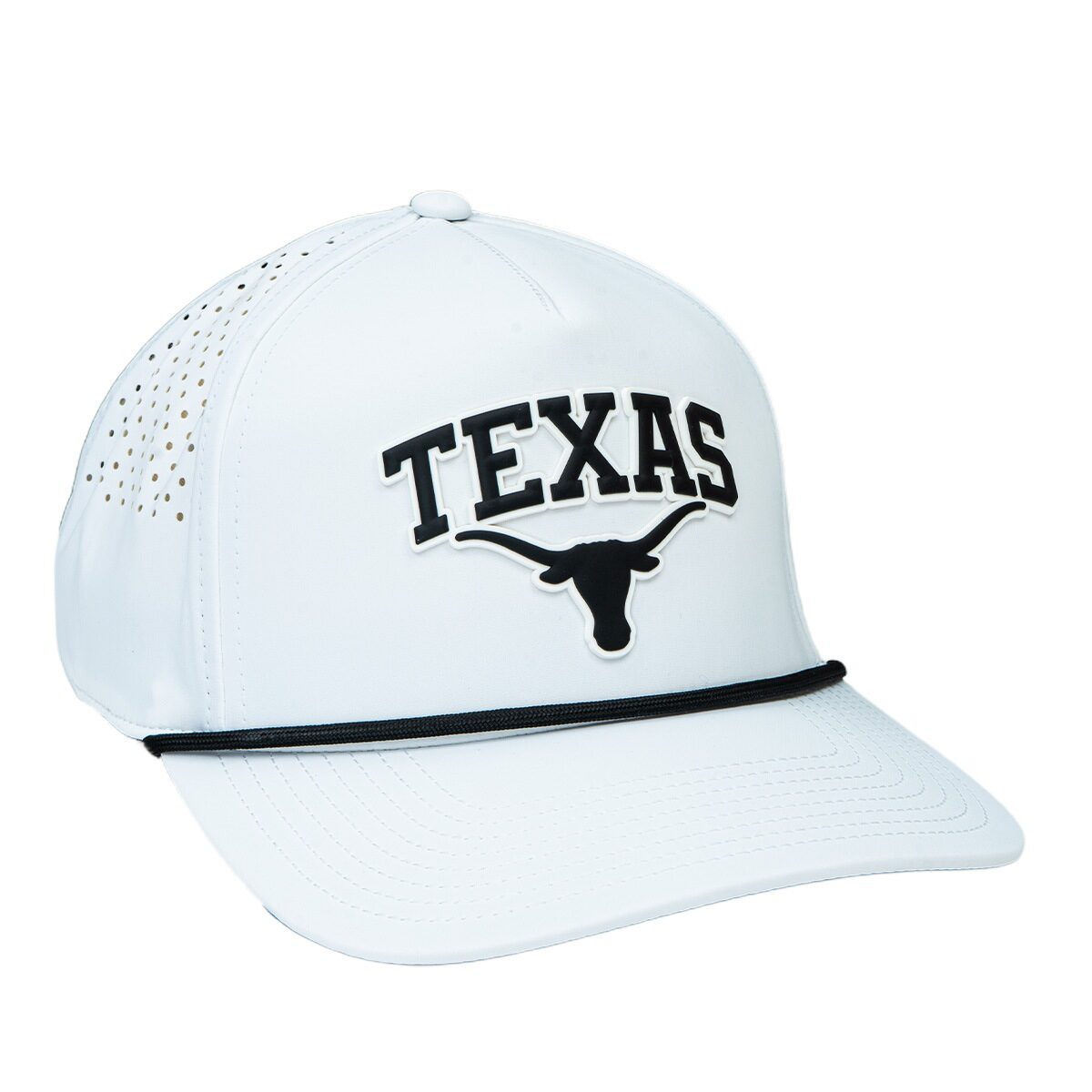 Texas Longhorns Curved 5 Panel Rope Trim Hat