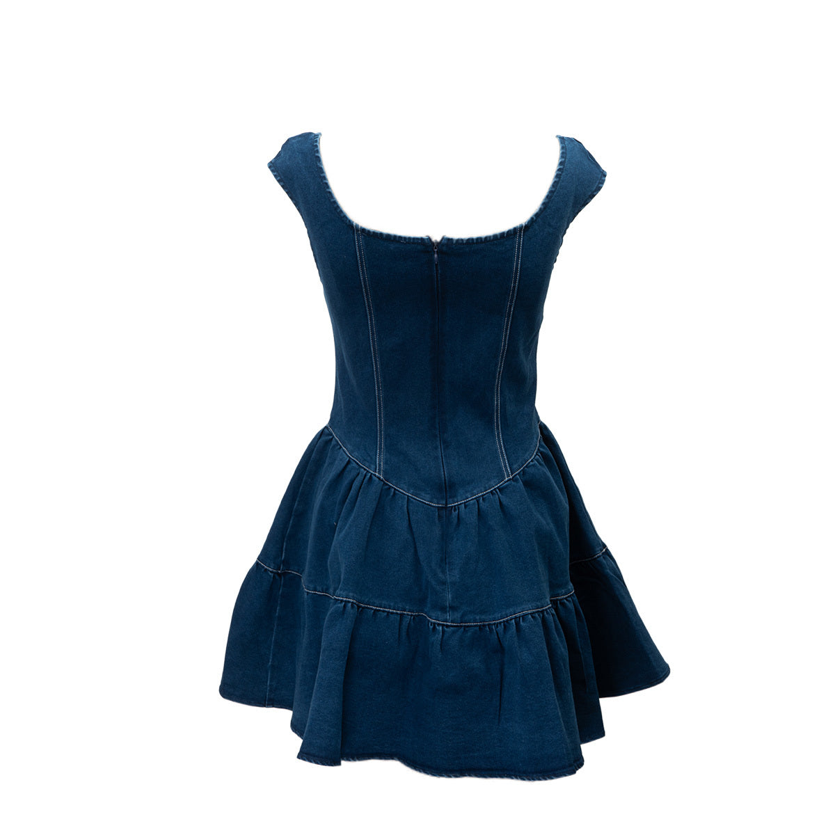 Denim Button Down Mini Dress