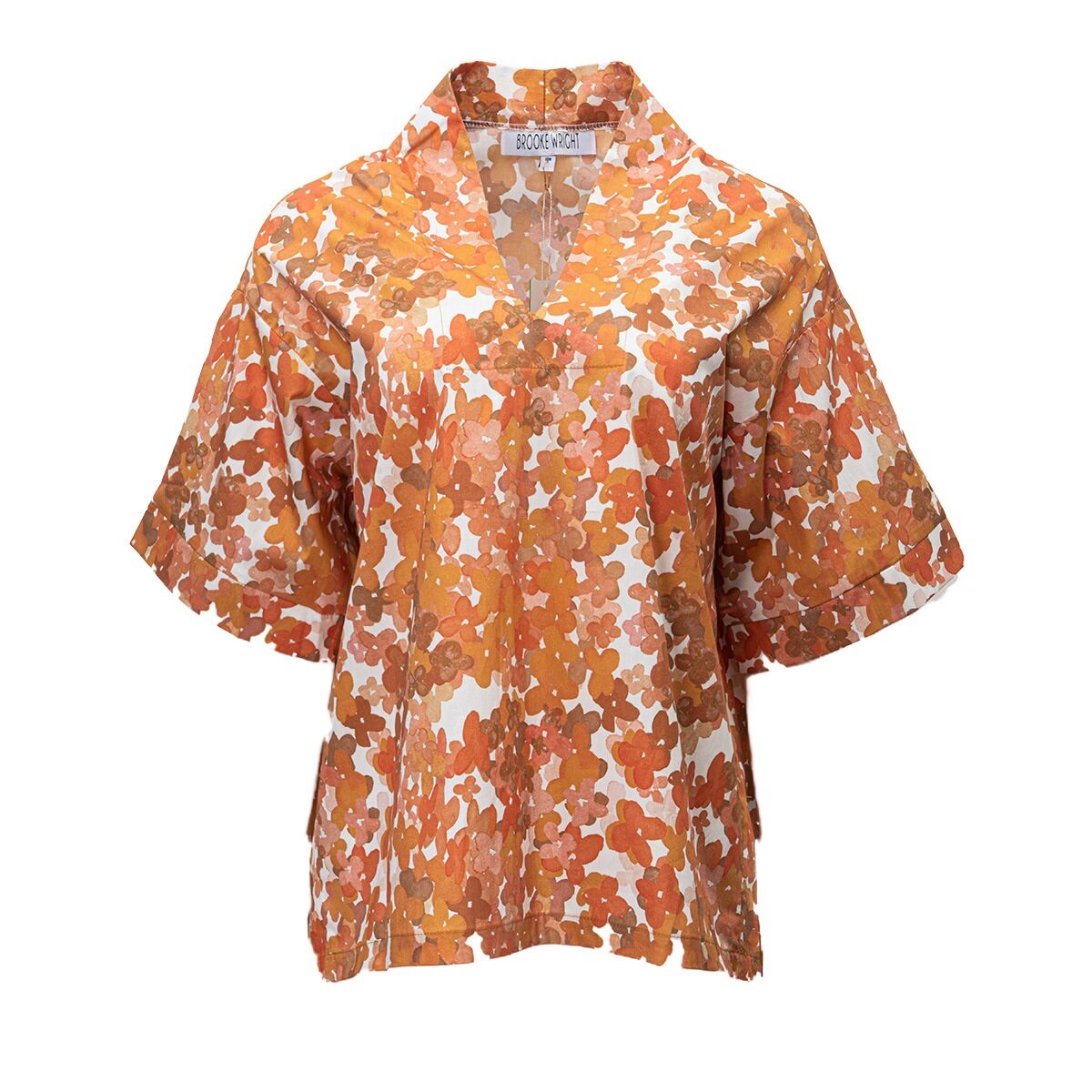 Orange Ditzy Kimono Top | University Co-op