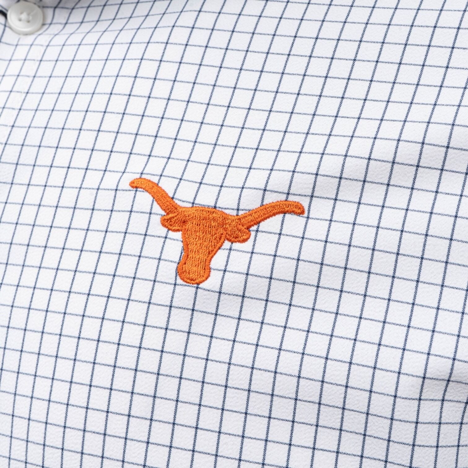 Texas Longhorns Leeward Mini Grid Dress Shirt