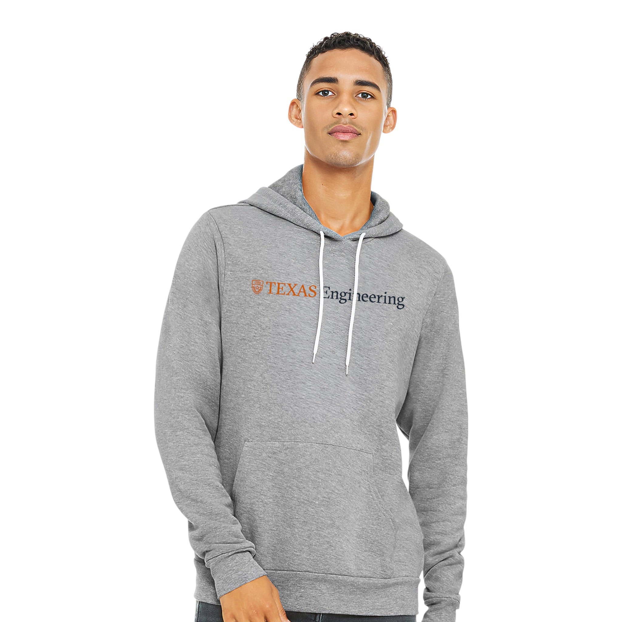 University of Texas School of Engineering Pullover Fleece Hood